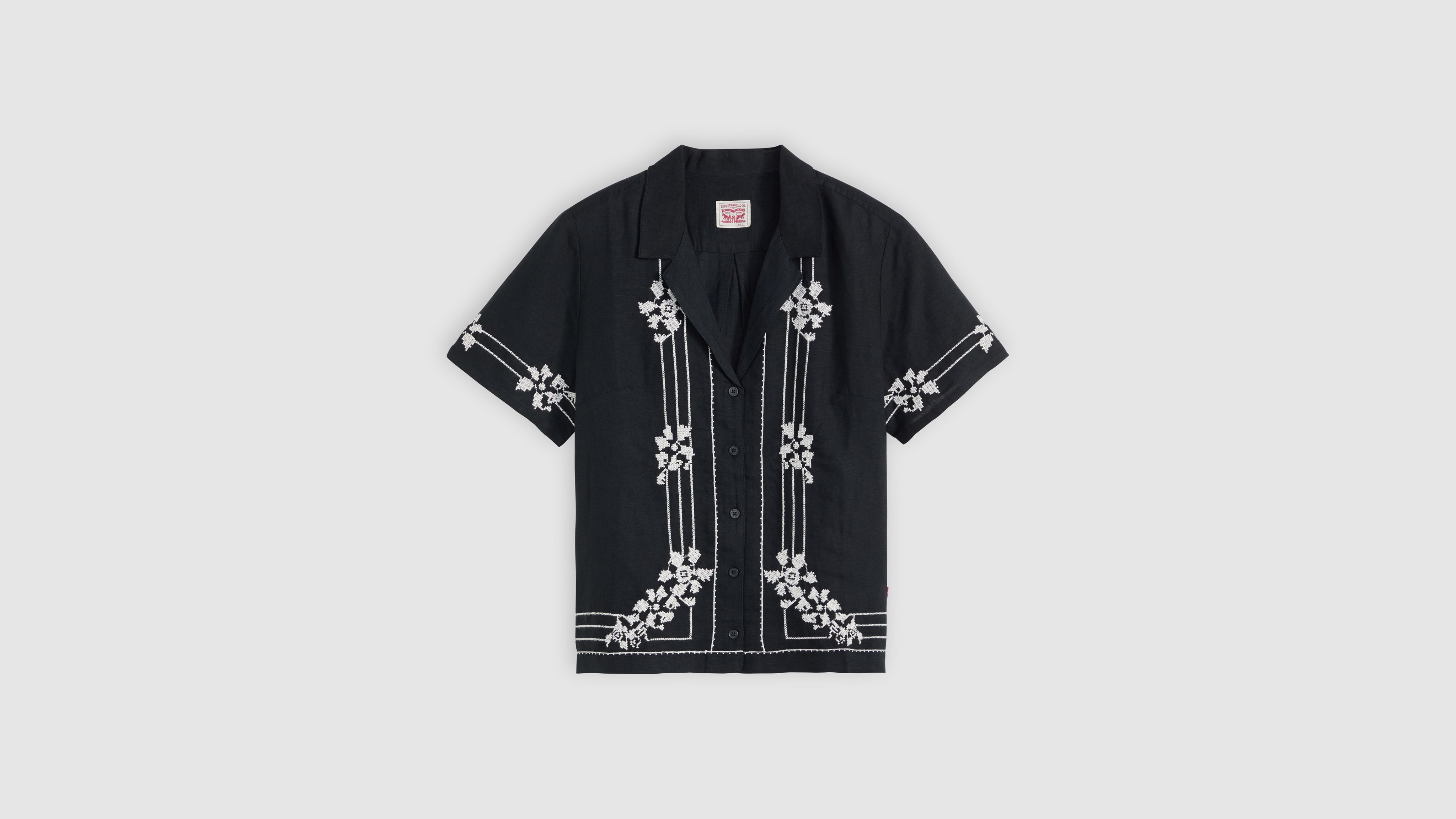 Sonny Linen Blend Camp Shirt