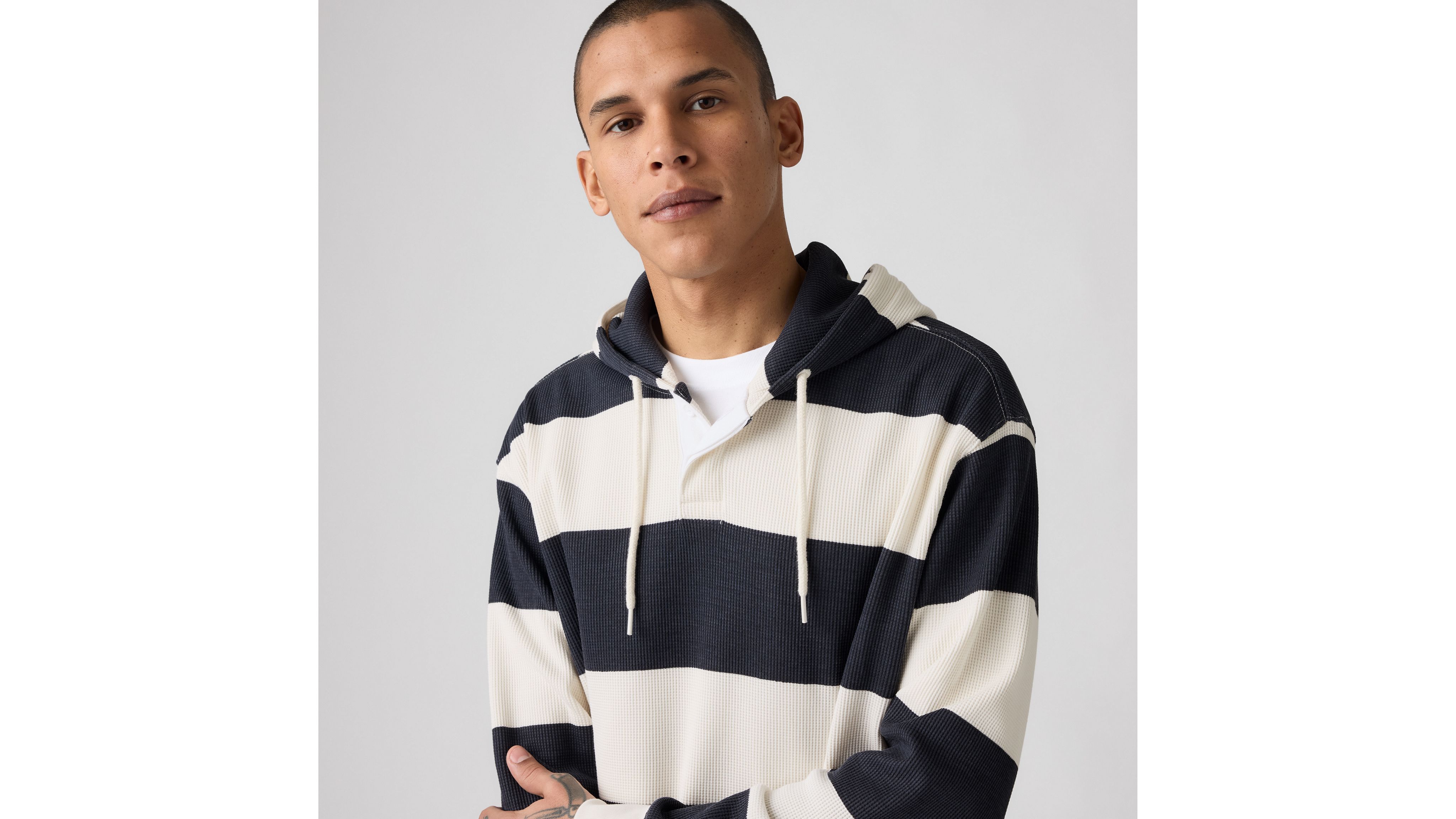 Thermal Rugby Hoodie Sweatshirt 4