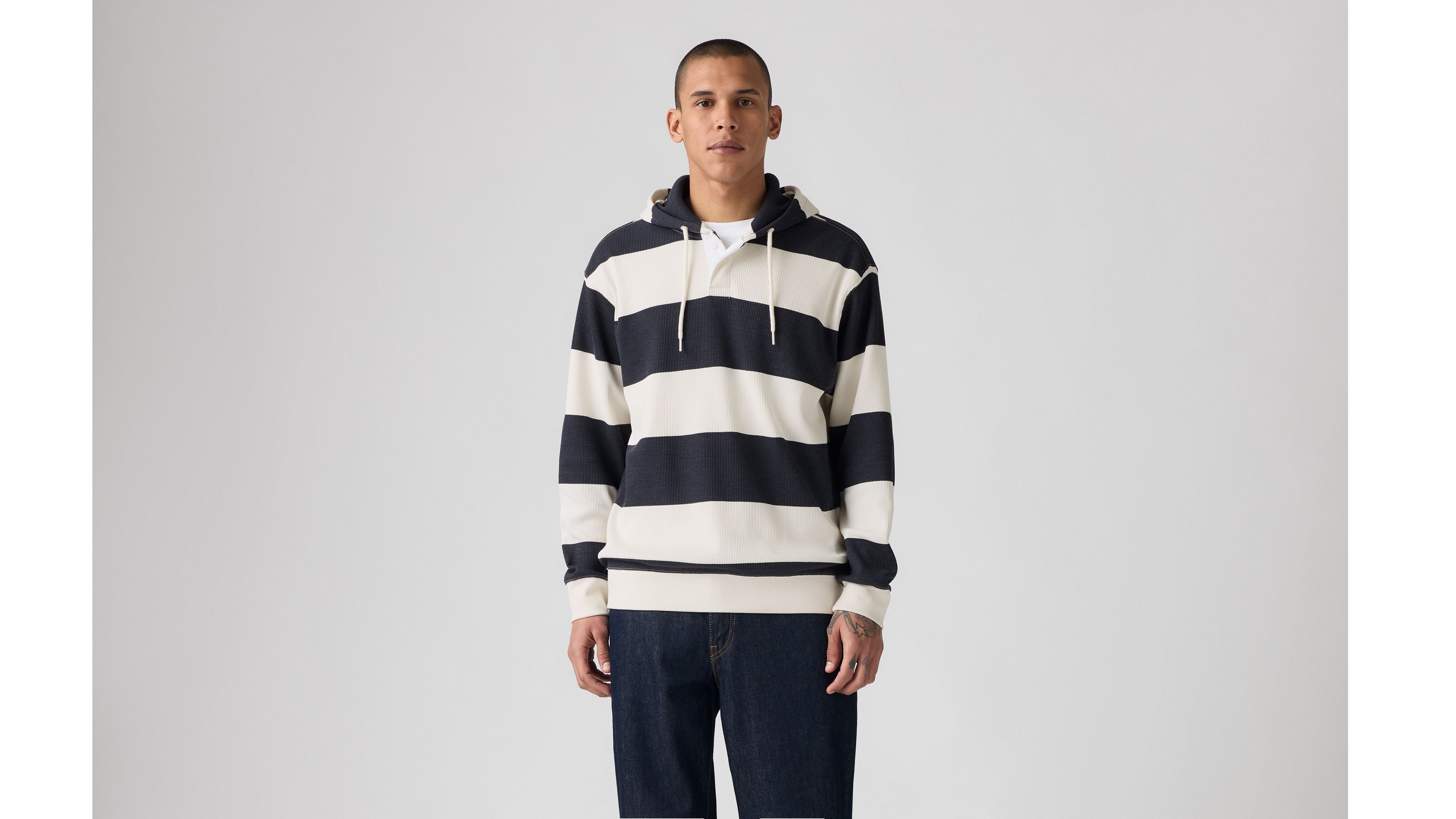 Thermal Rugby Hoodie Sweatshirt 2