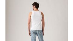 Rib Tank (2-Pack) — Black and Snow Marble Heather - Multi-Color 5