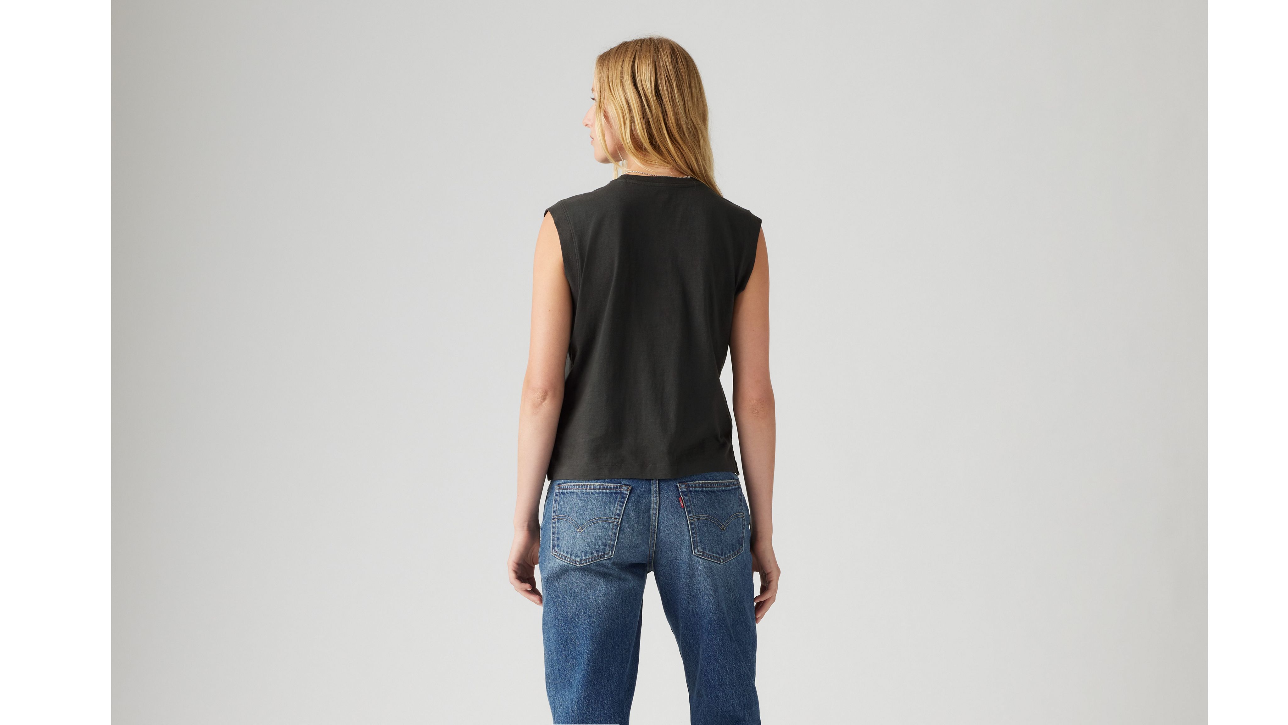 Boxy Tank Top - Black | Levi's® US
