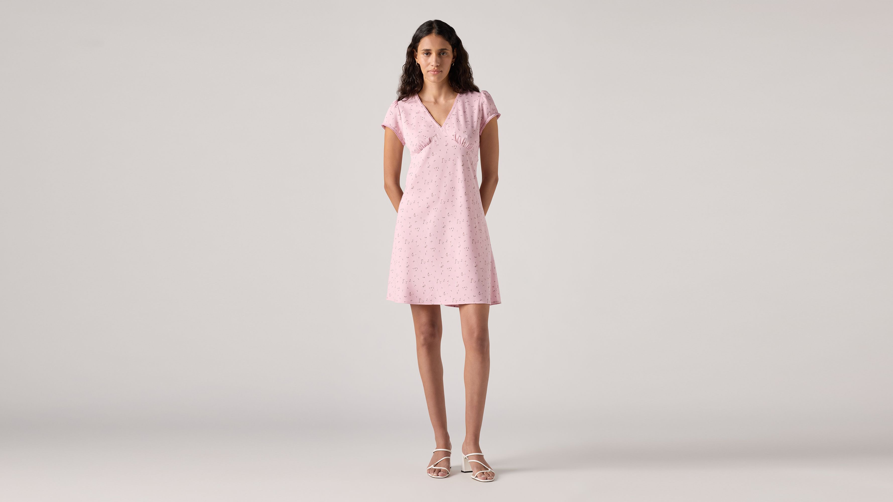 Levi's Myla Short Sleeve Dress In Rita Floral