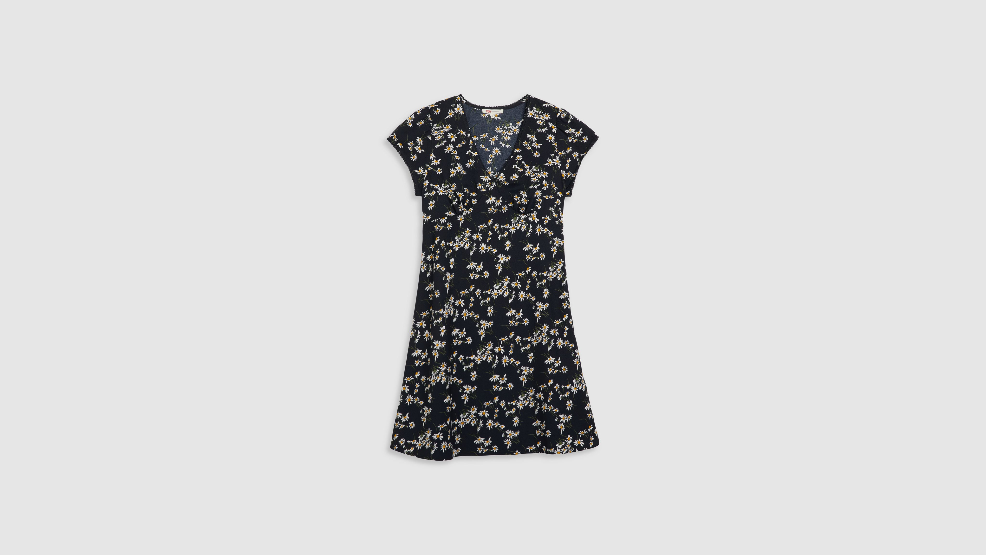 Levi's Myla Short Sleeve Dress In Alona Floral