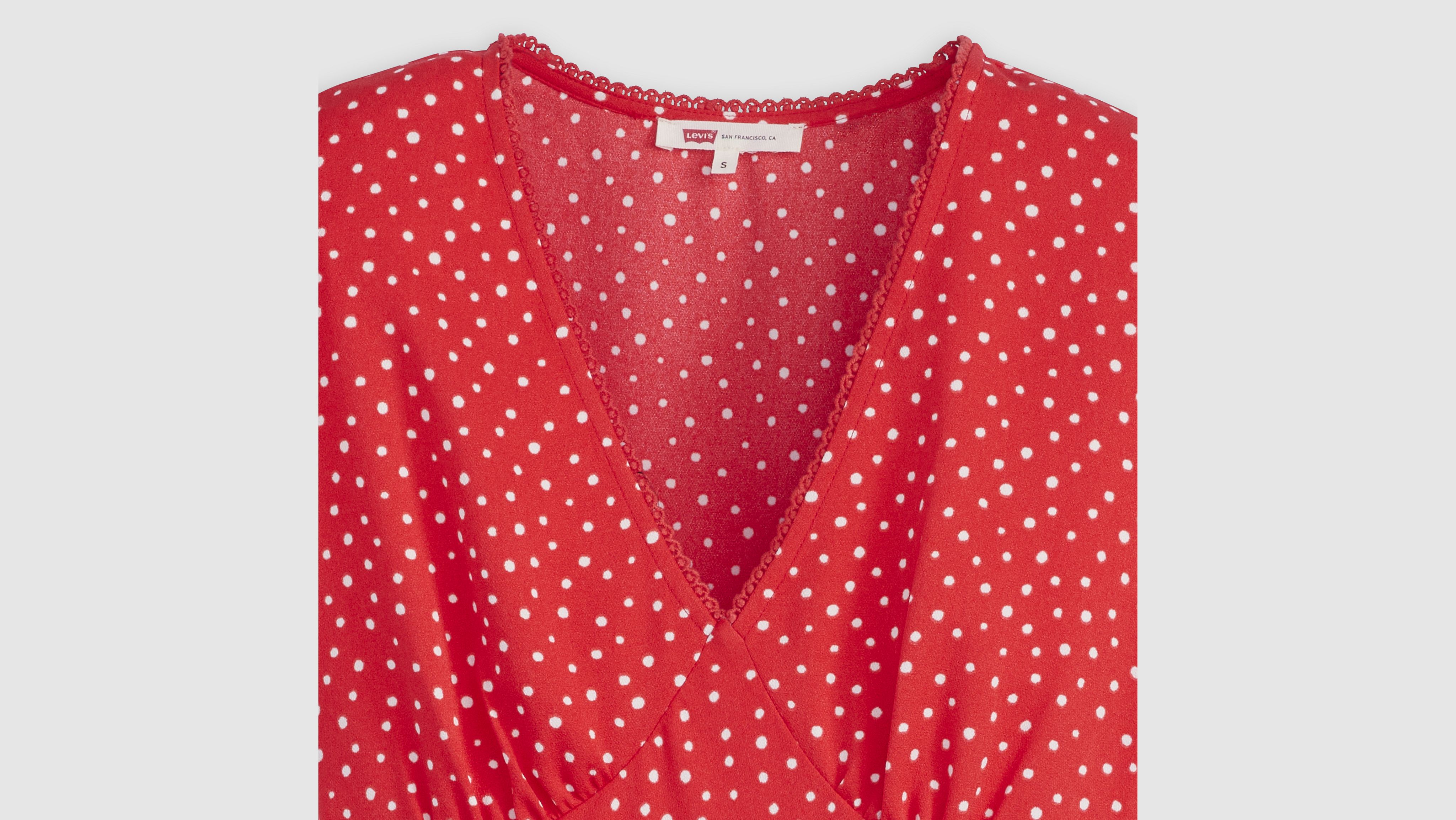 LEVI'S MYLA SHORT SLEEVE DRESS 