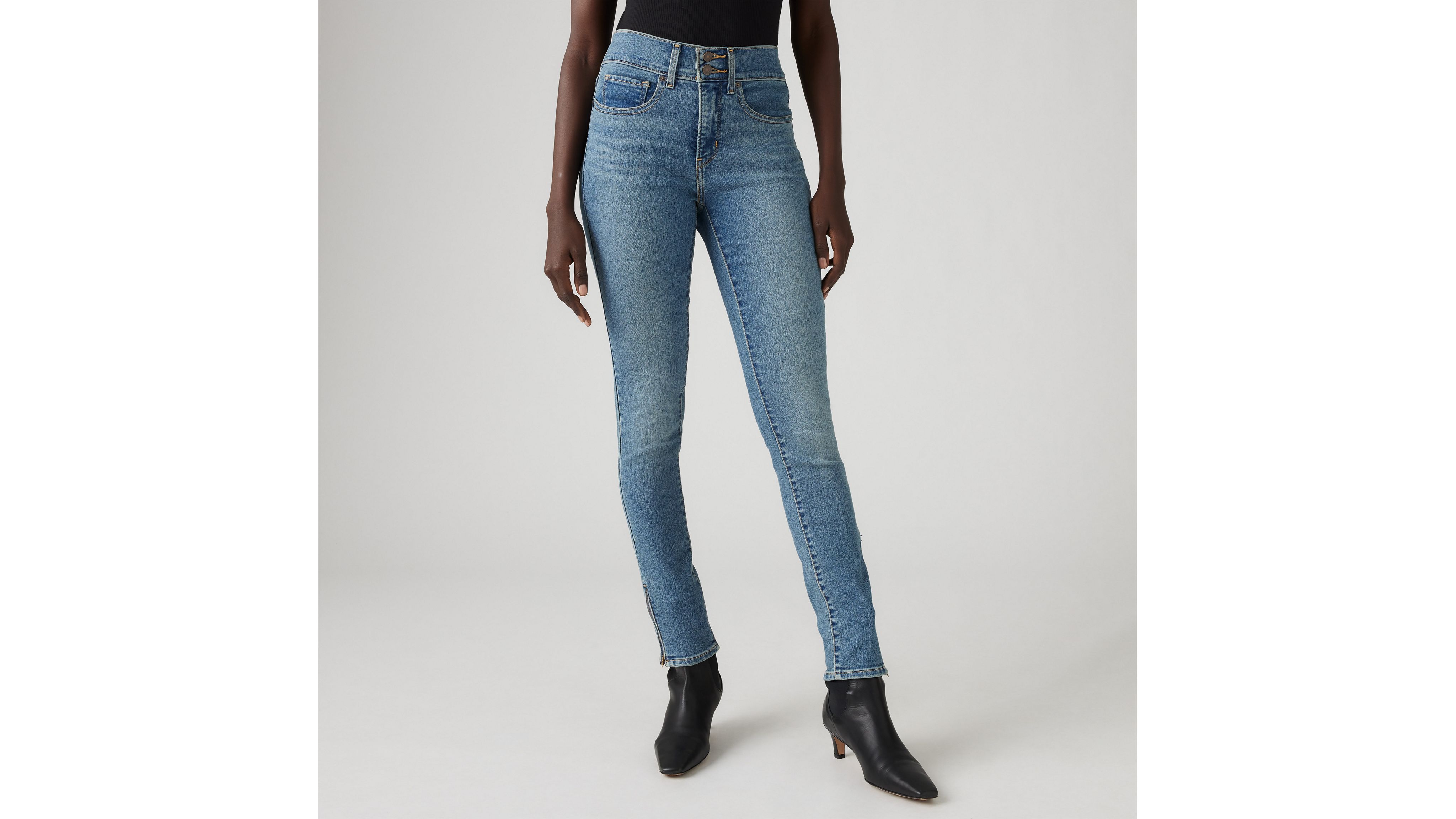 311 Shaping Skinny Zip Hem Jeans 5