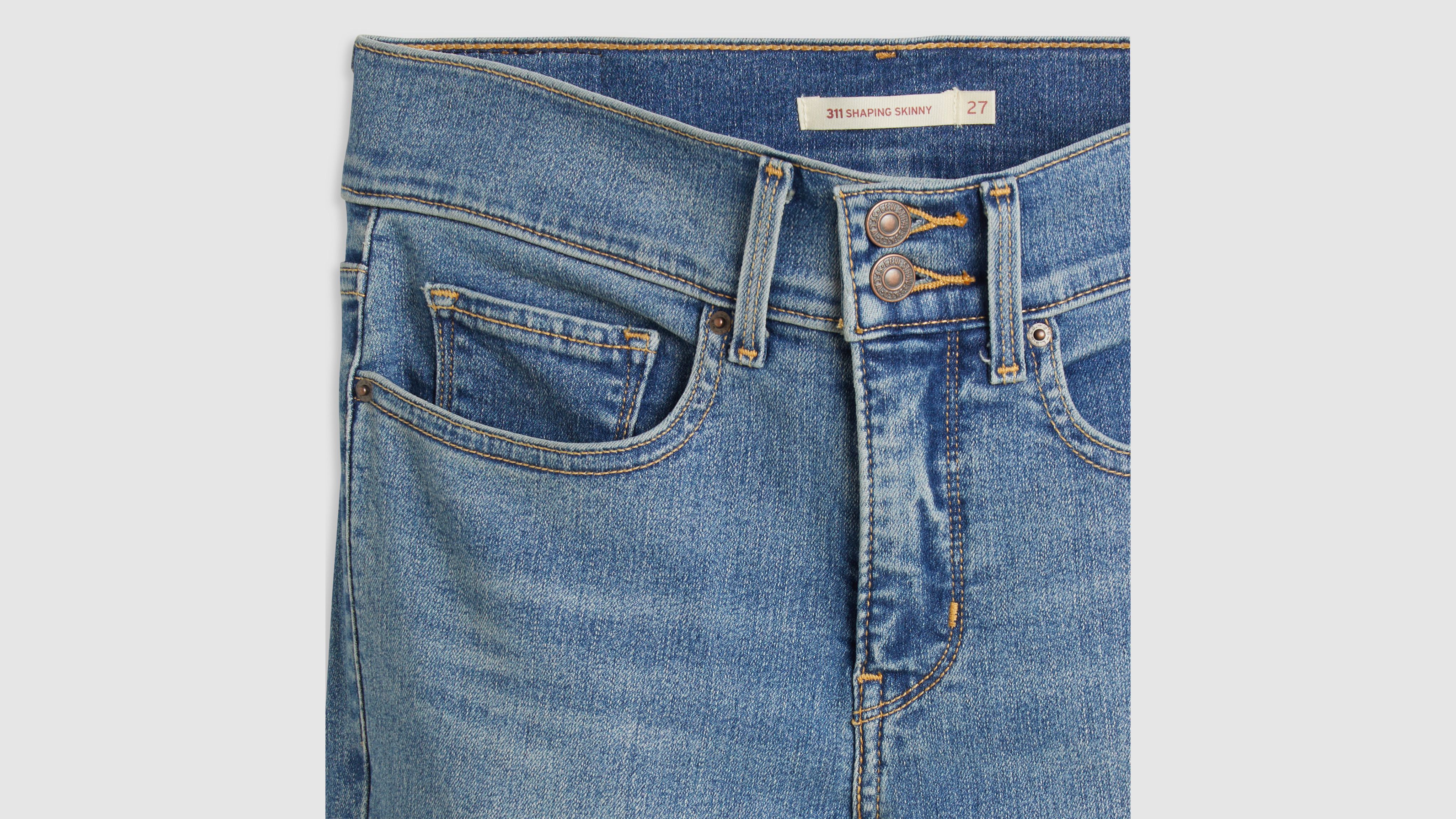 311 Shaping Skinny Zip Hem Jeans 8