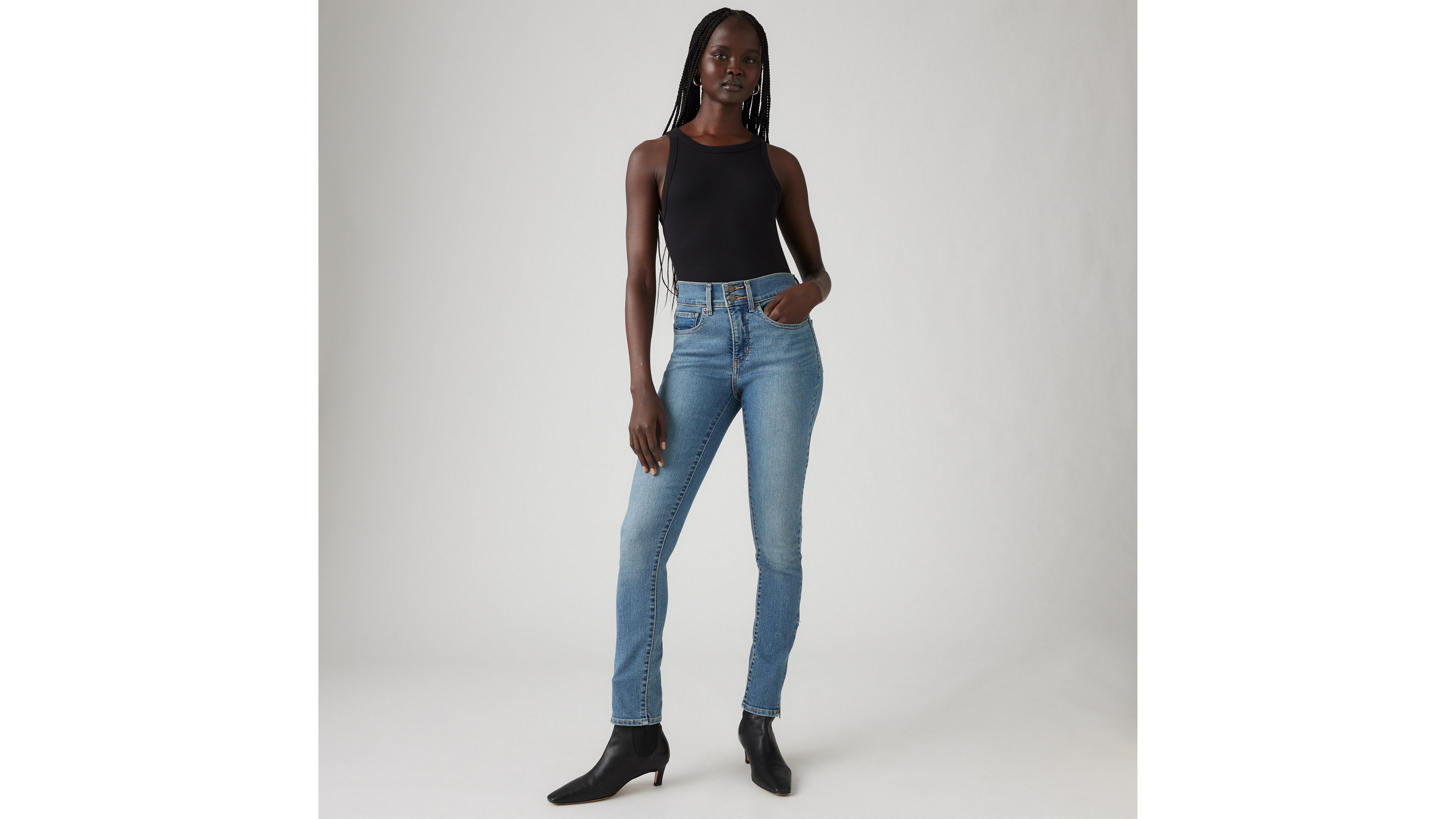 311 Shaping Skinny Zip Hem Jeans 1