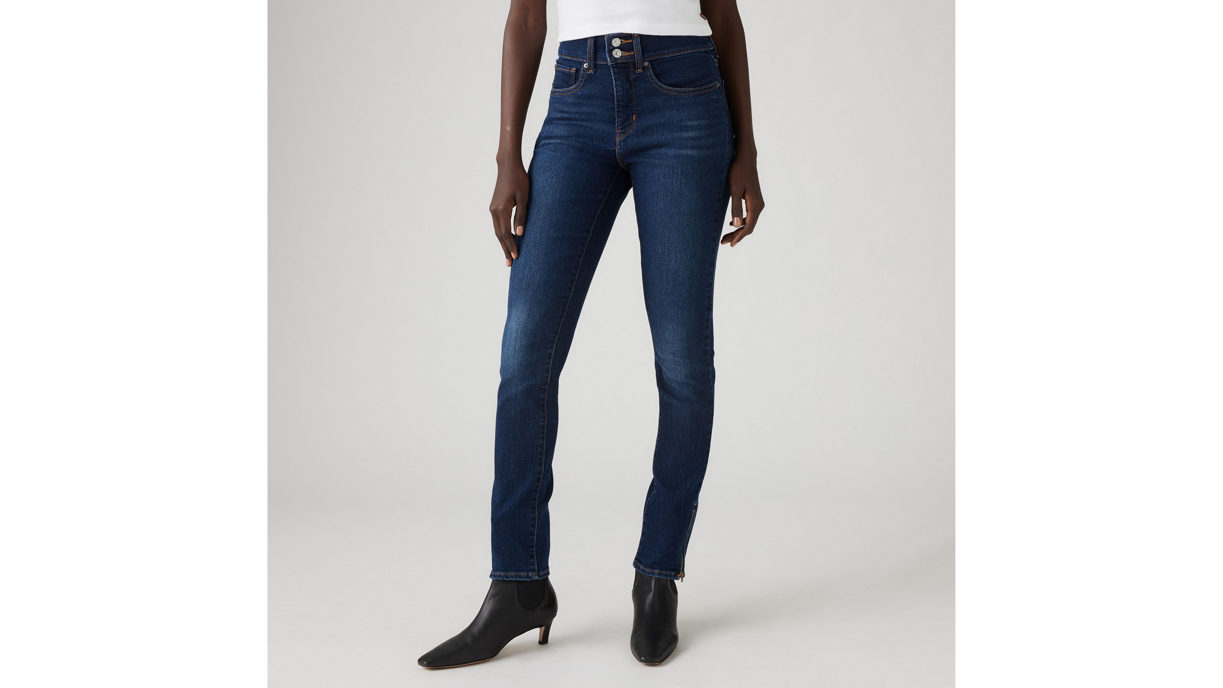 311 Shaping Skinny Zip Hem Jeans 5