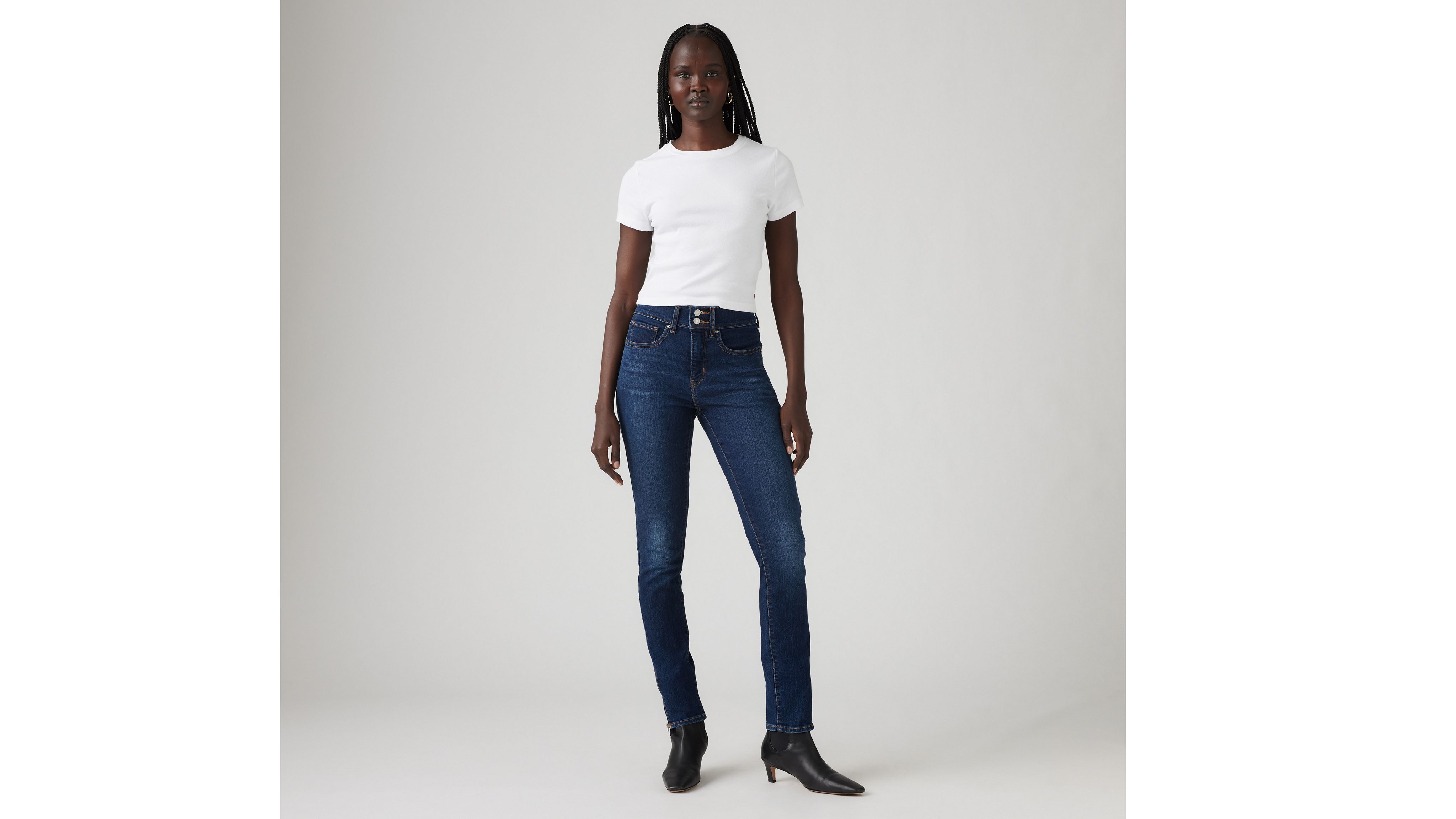 311 Shaping Skinny Zip Hem Jeans 2