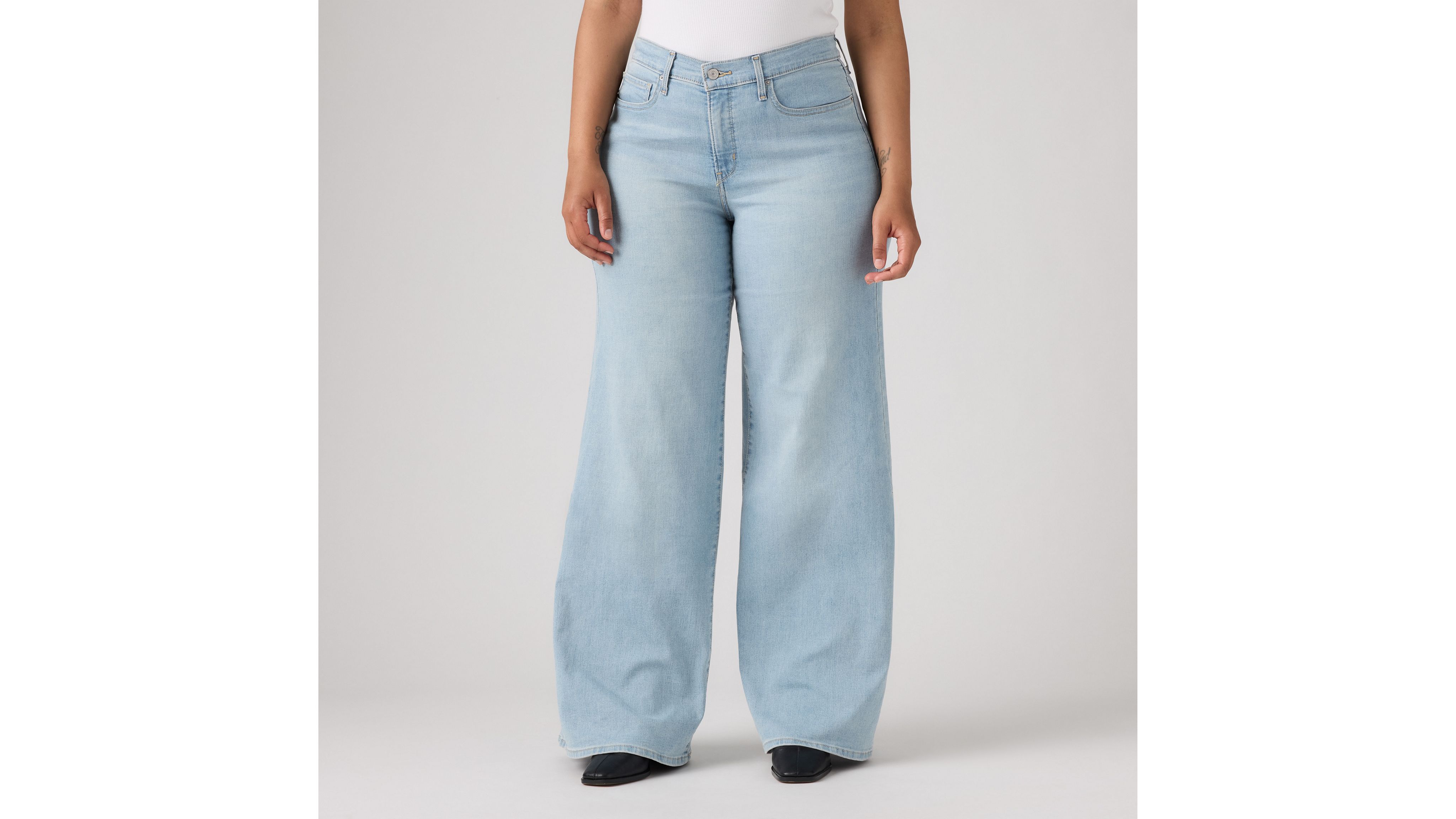 318 Shaping Wide Leg Women's Jeans 10