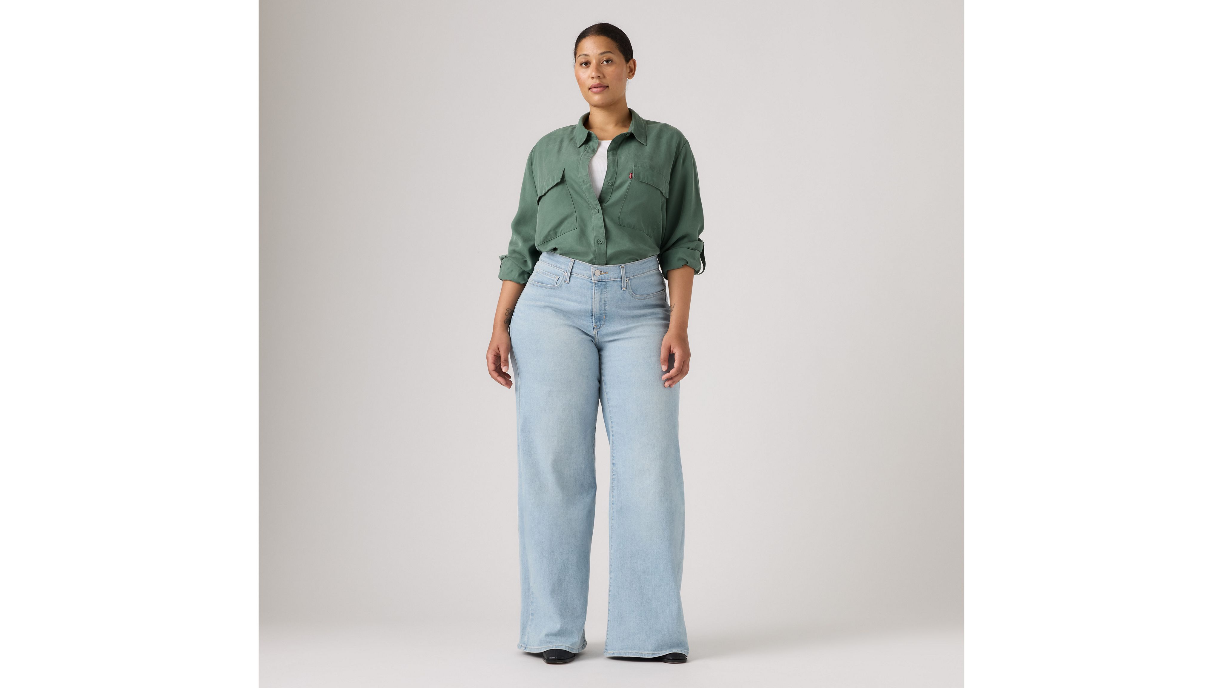 318 Shaping Wide Leg Women's Jeans 9