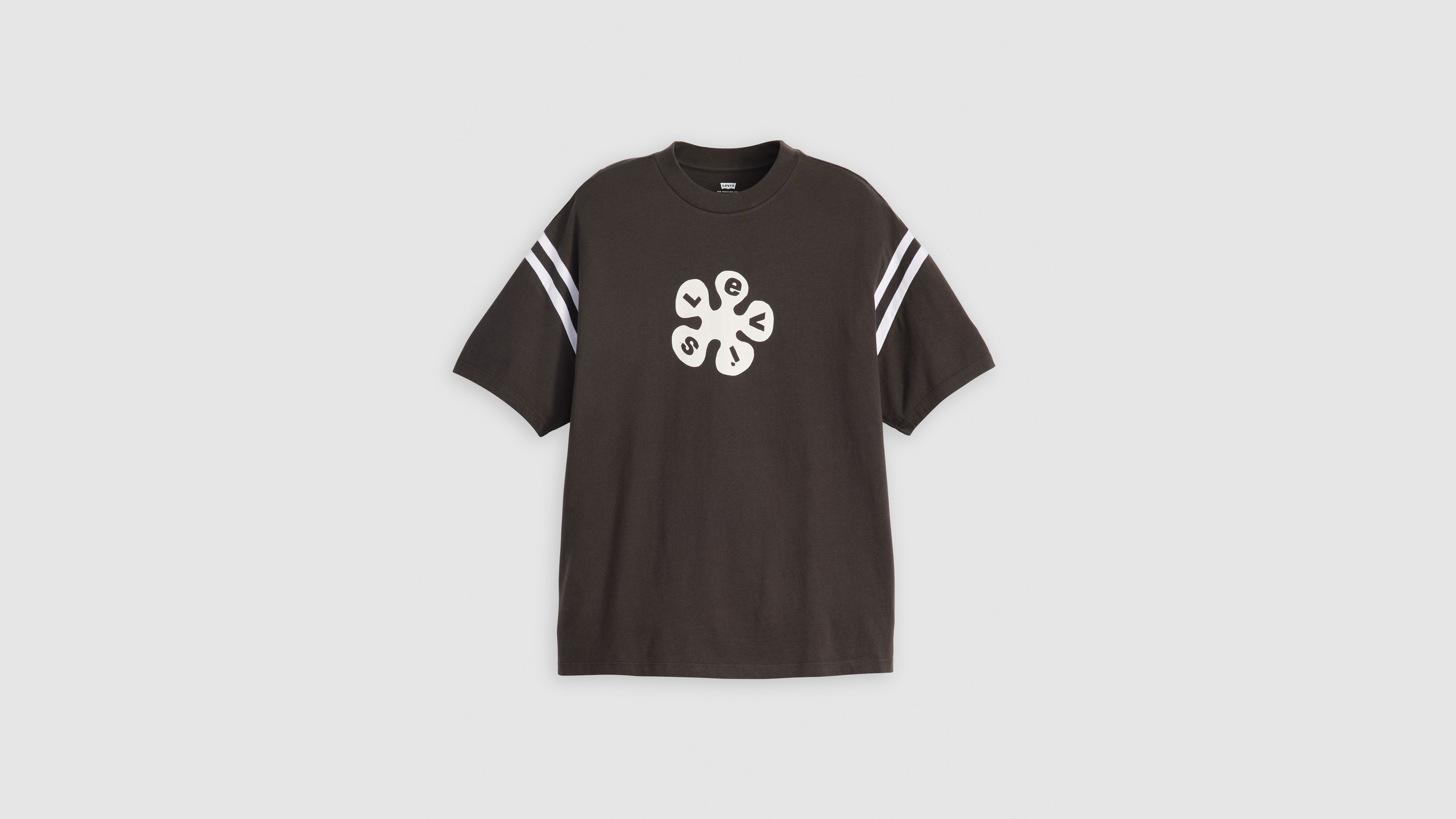 Pieced Graphic Short Stack T-Shirt 5