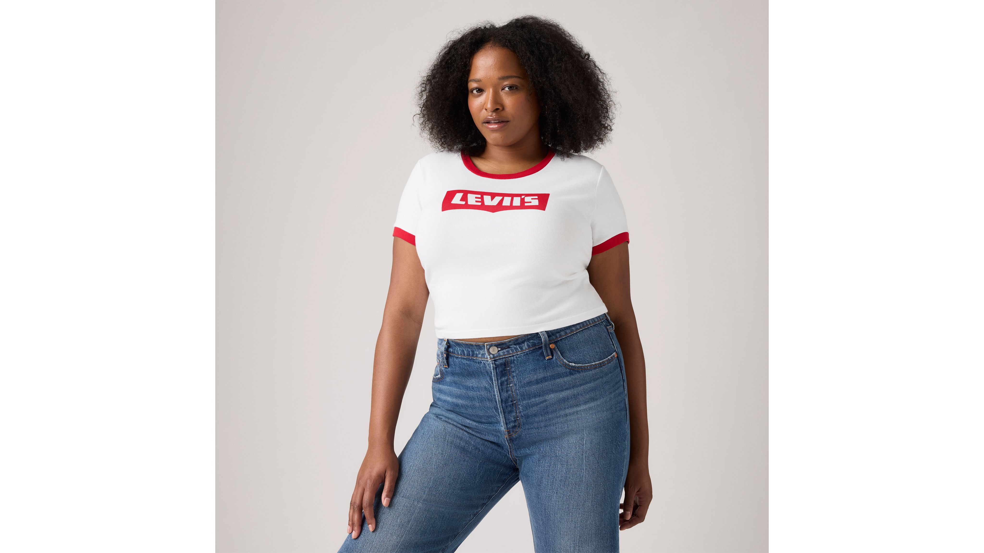 Graphic Essential Sporty Ringer Tee 2