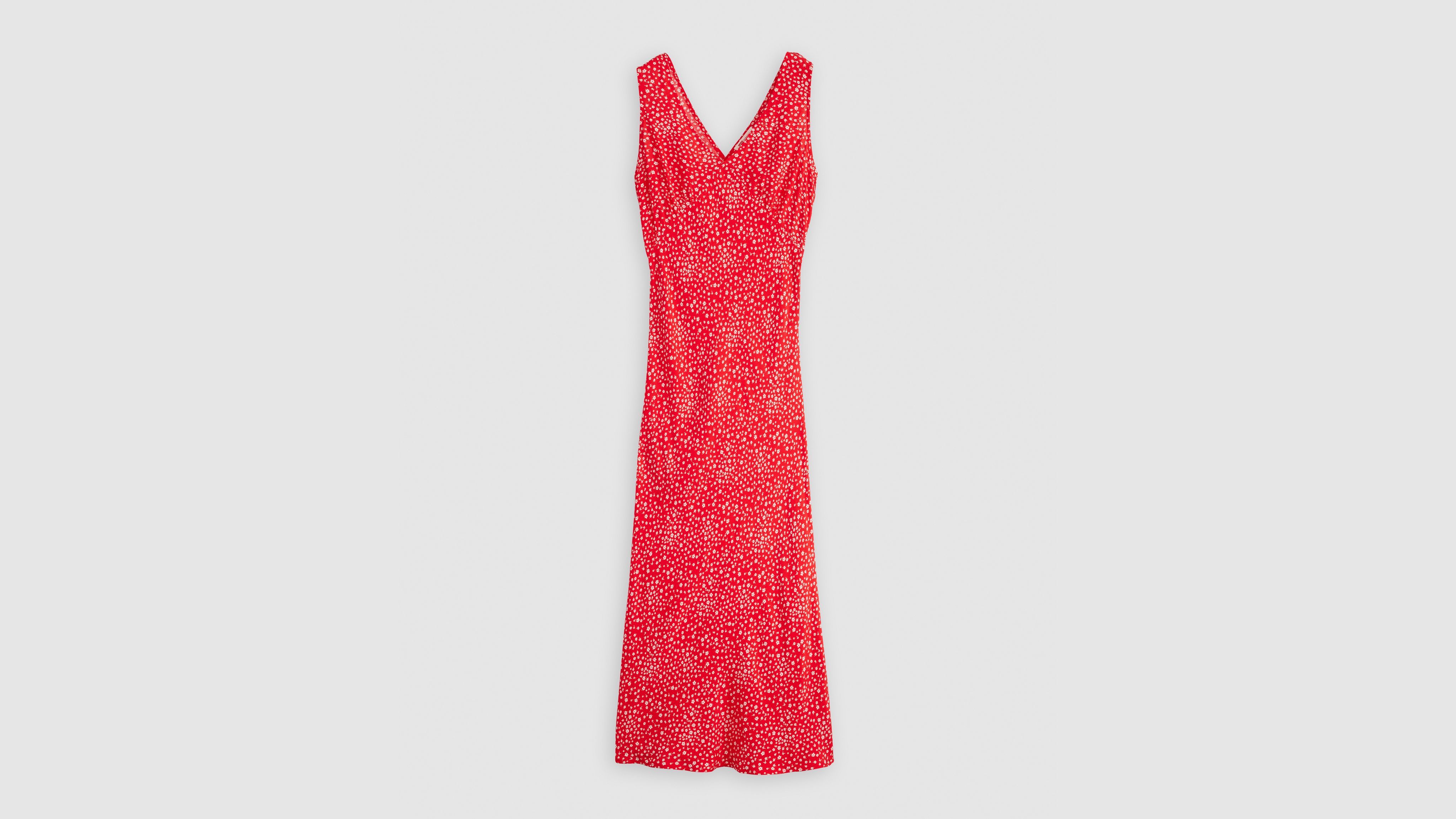 Shop Levi's Atalia Slip Dress In Earth Red