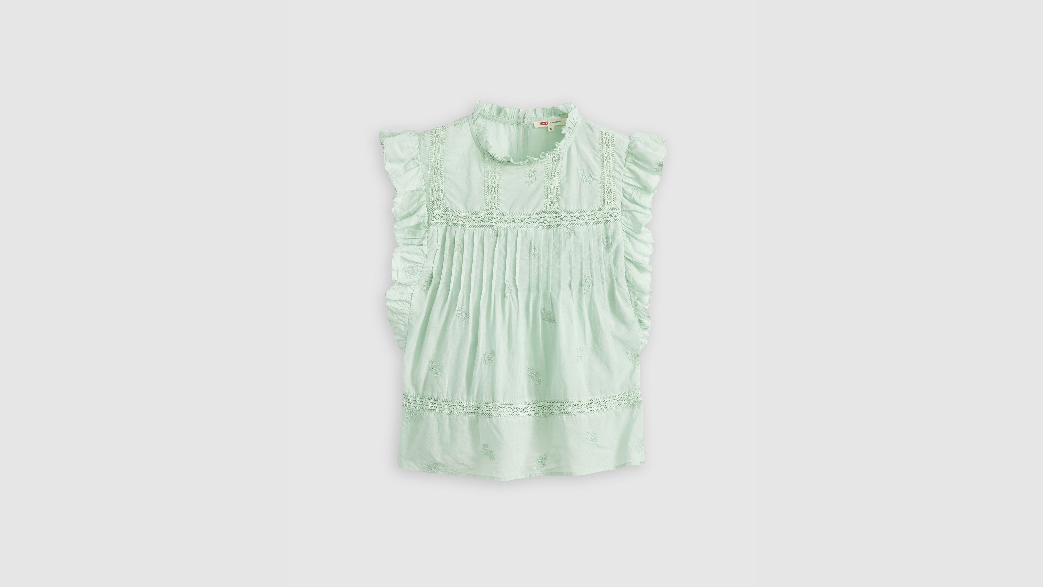 Levi's Edith Blouse In Silt Green