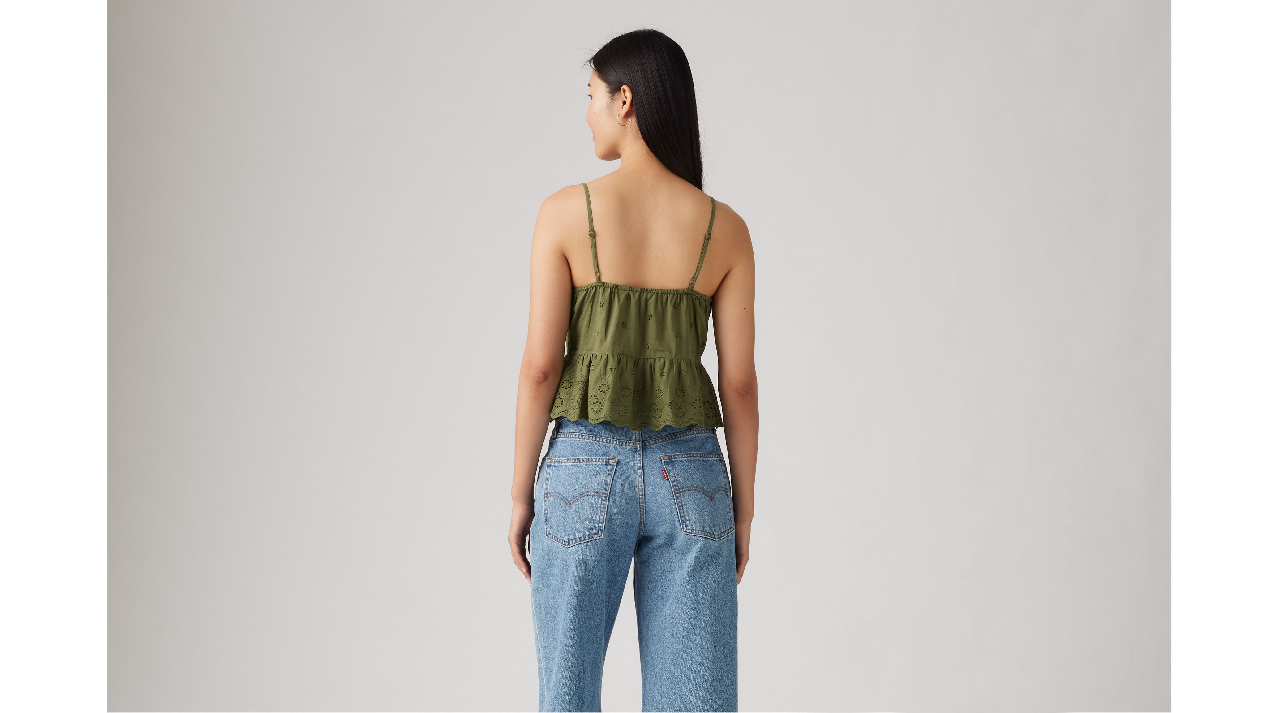 Levi's Cora Blouse In Sea Moss