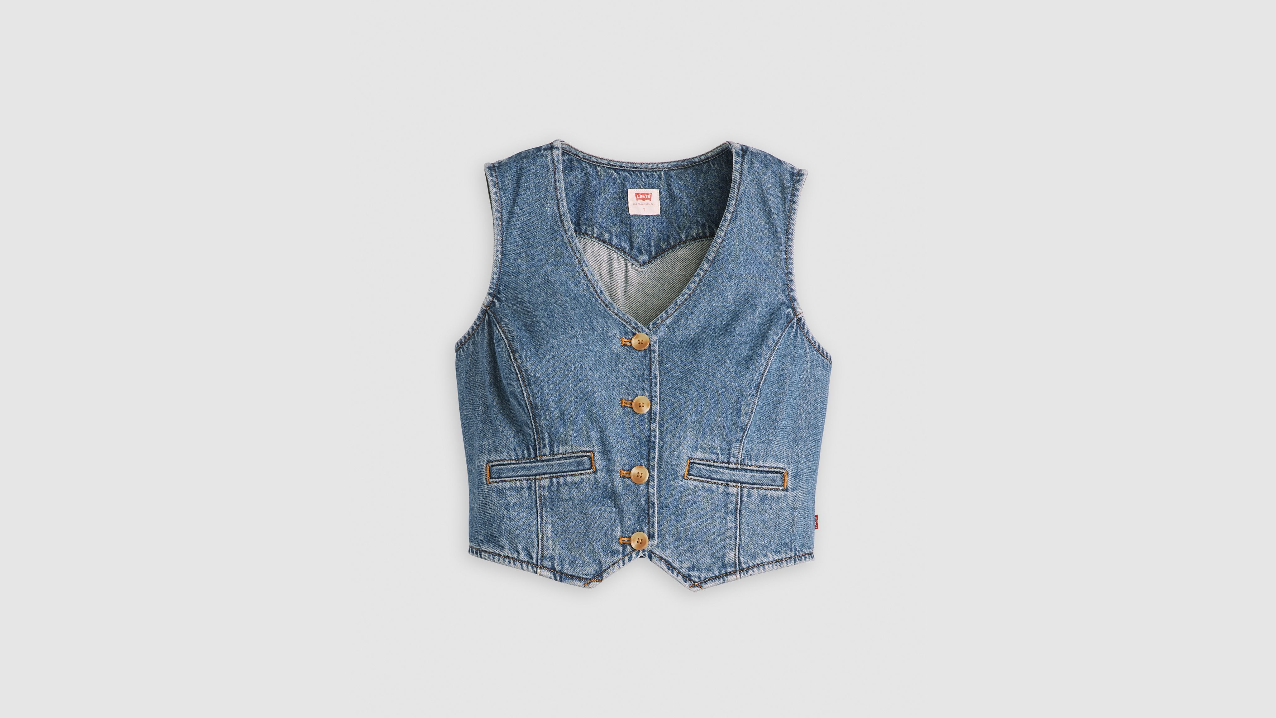 Amore Denim Vest