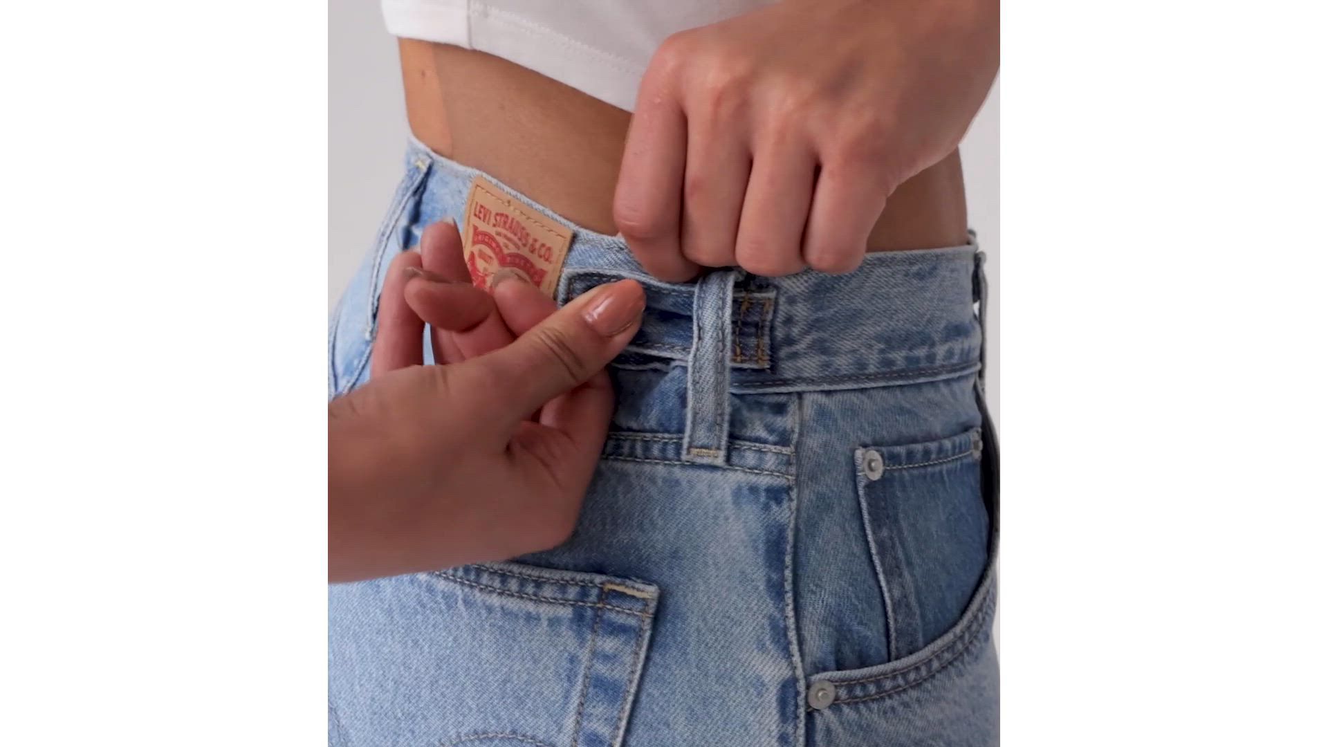 Cinch Baggy Women's Jeans - Light Wash | Levi's® US Cinch Baggy Women's Jeans - Light Wash | Levi's® US