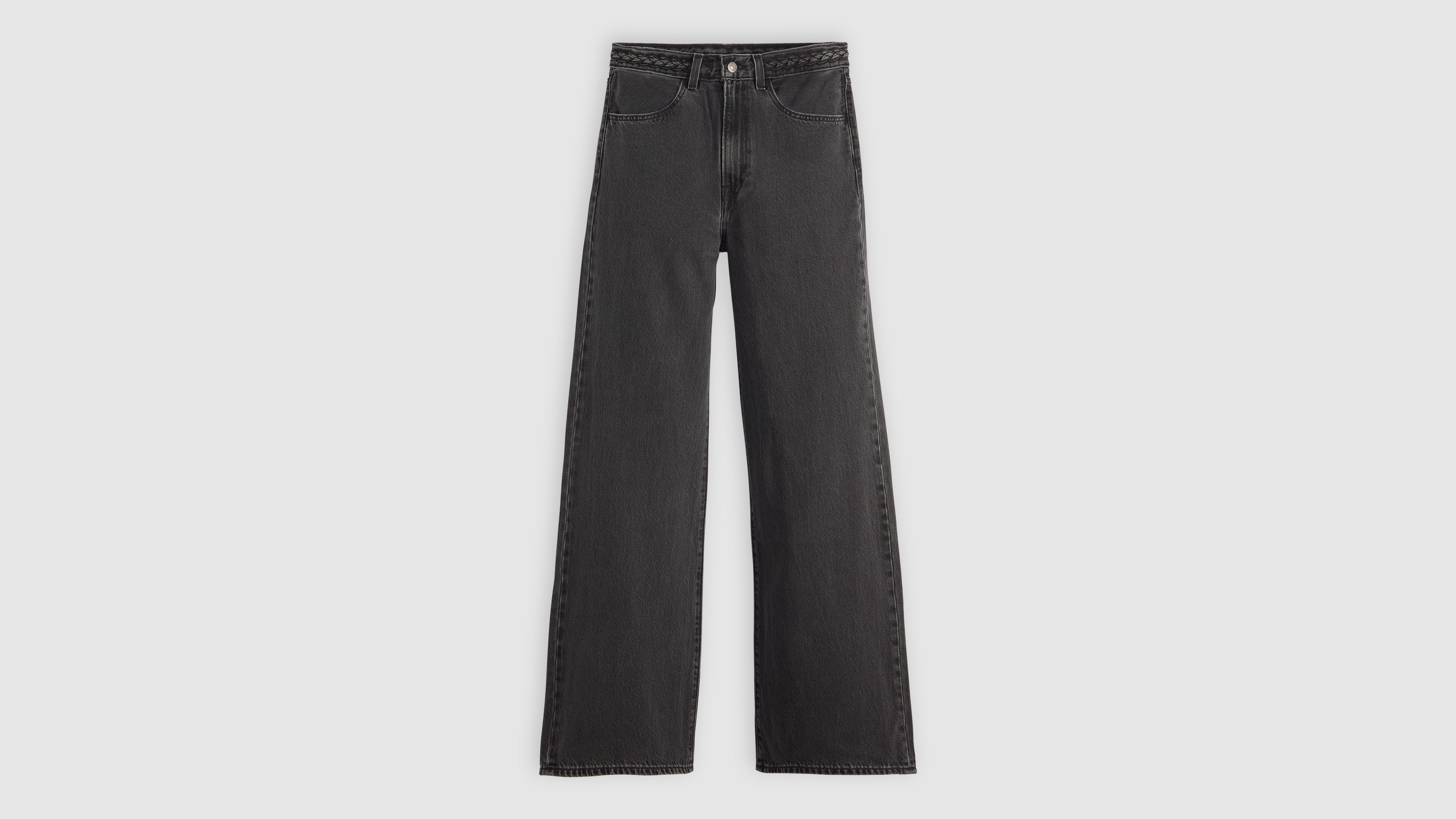 Ribcage Wide Leg Braided Women's Jeans