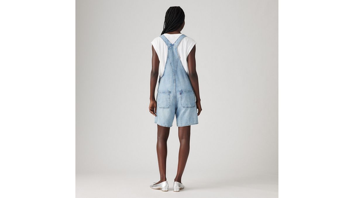 Utility LightweightShortalls — Summer Job - Light Wash