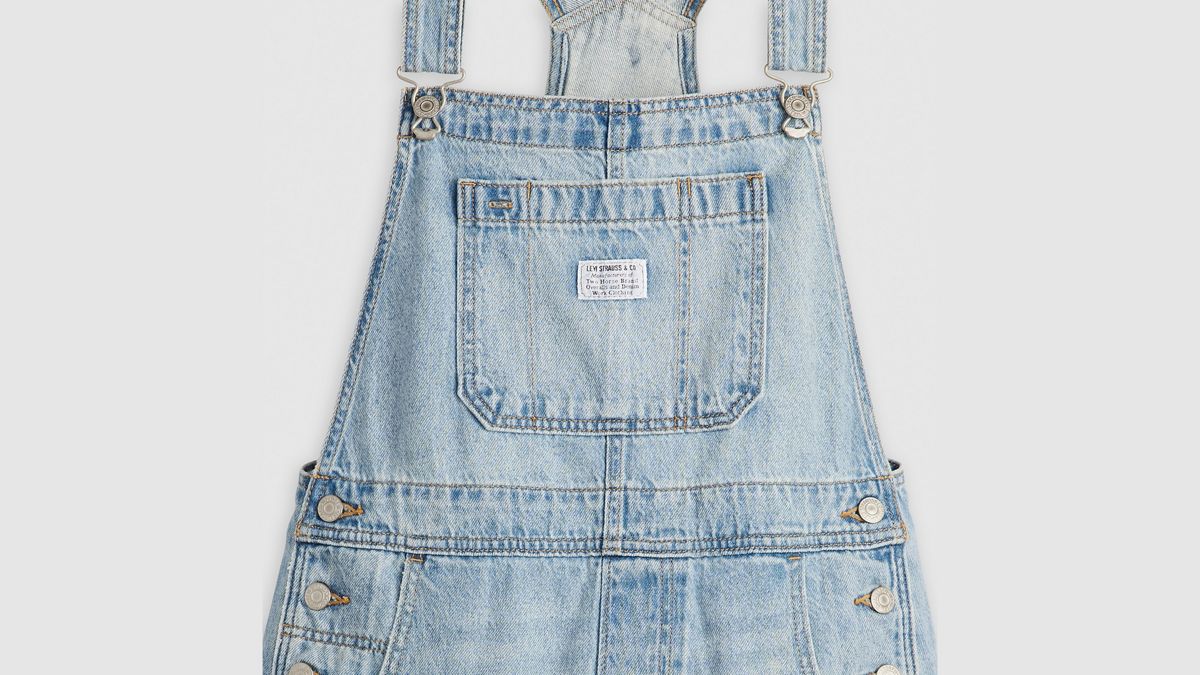 Utility LightweightShortalls — Summer Job - Light Wash