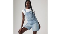 Utility LightweightShortalls — Summer Job - Light Wash 2