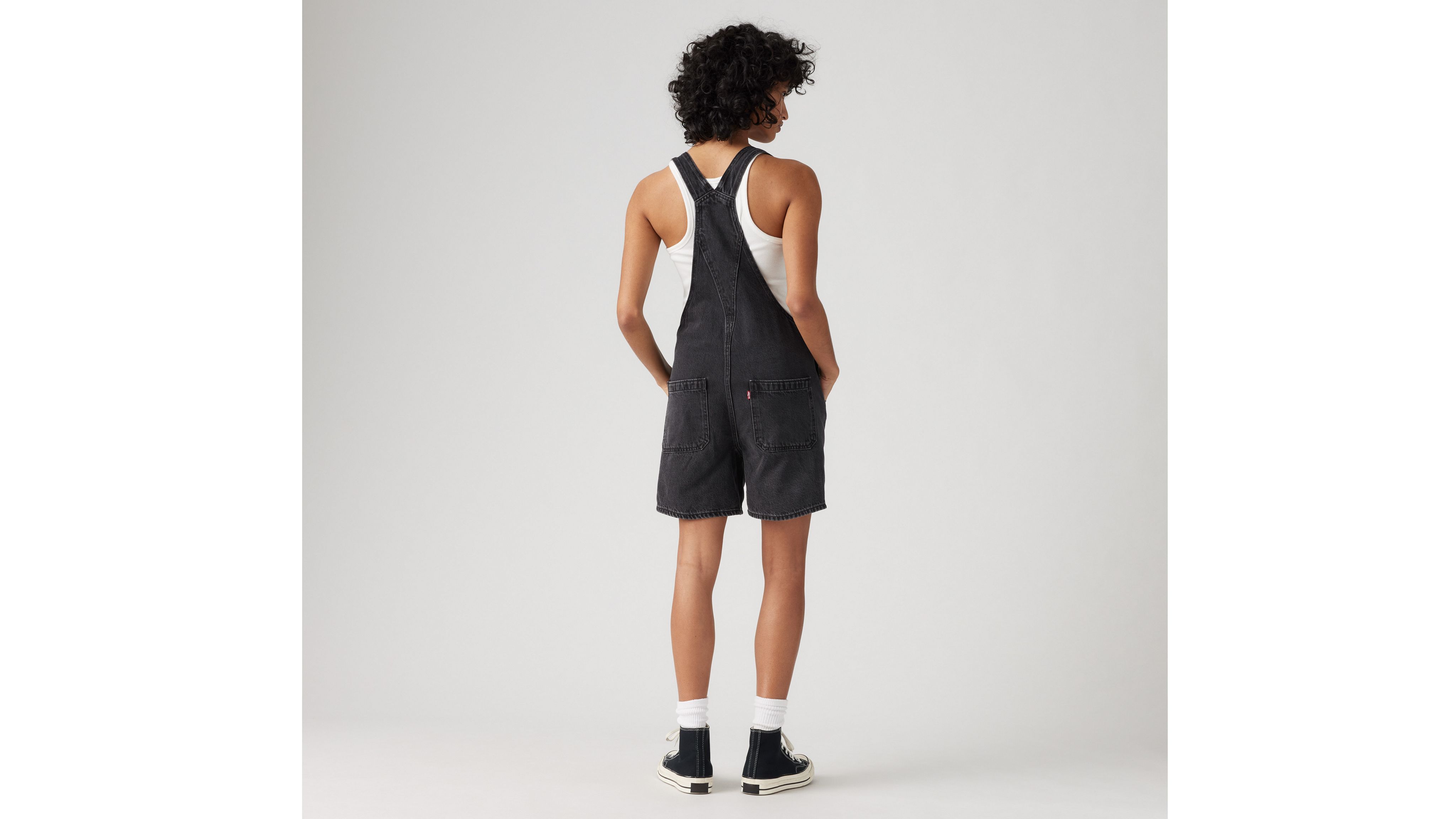 Levi's Utility Shortalls In Don't Cut