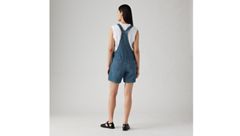 Utility Lightweight Shortalls — Anniversary Party - Dark Wash 3