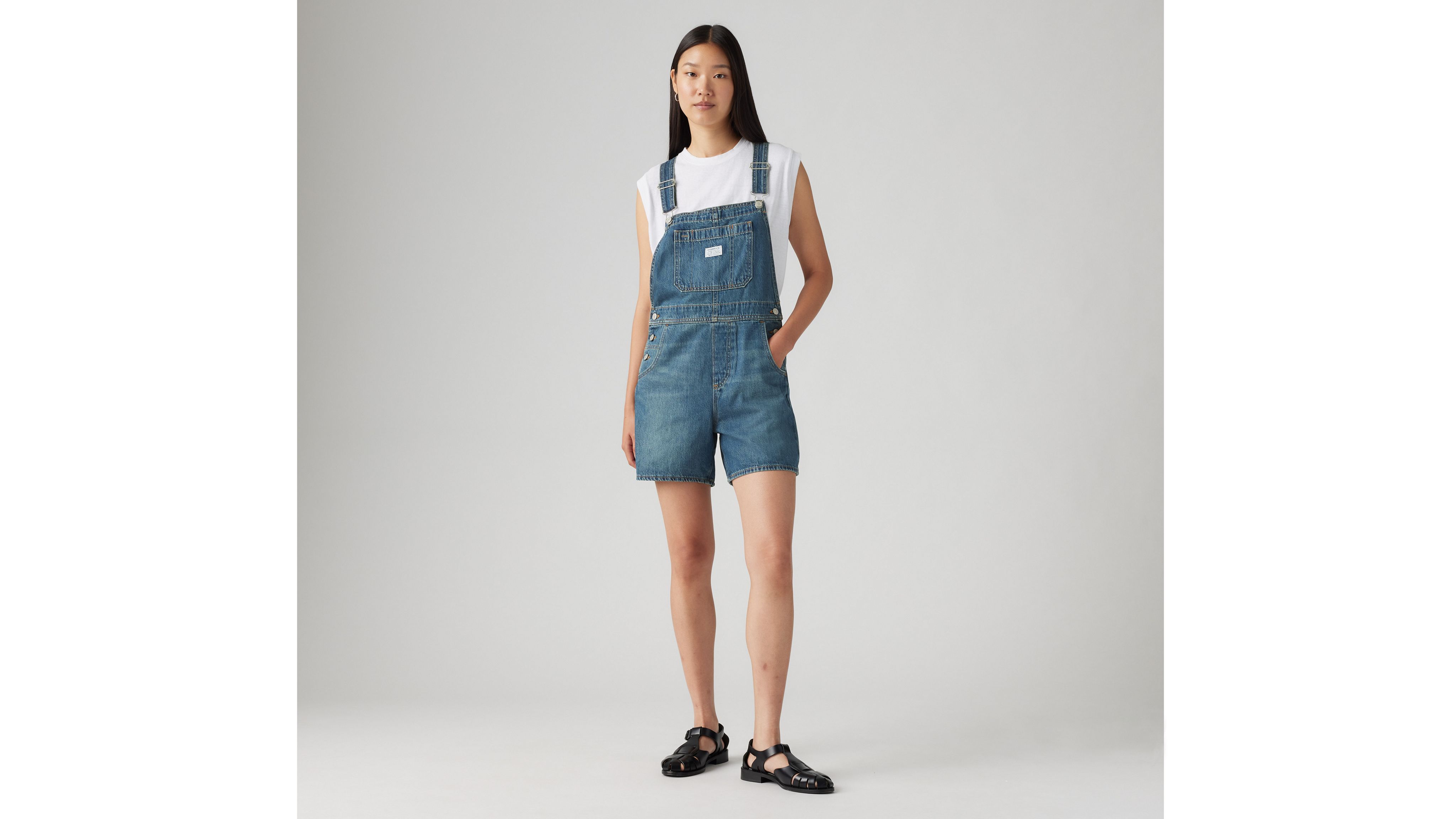 LEVI'S UTILITY SHORTALLS 