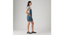 Utility Lightweight Shortalls — Anniversary Party - Dark Wash 4