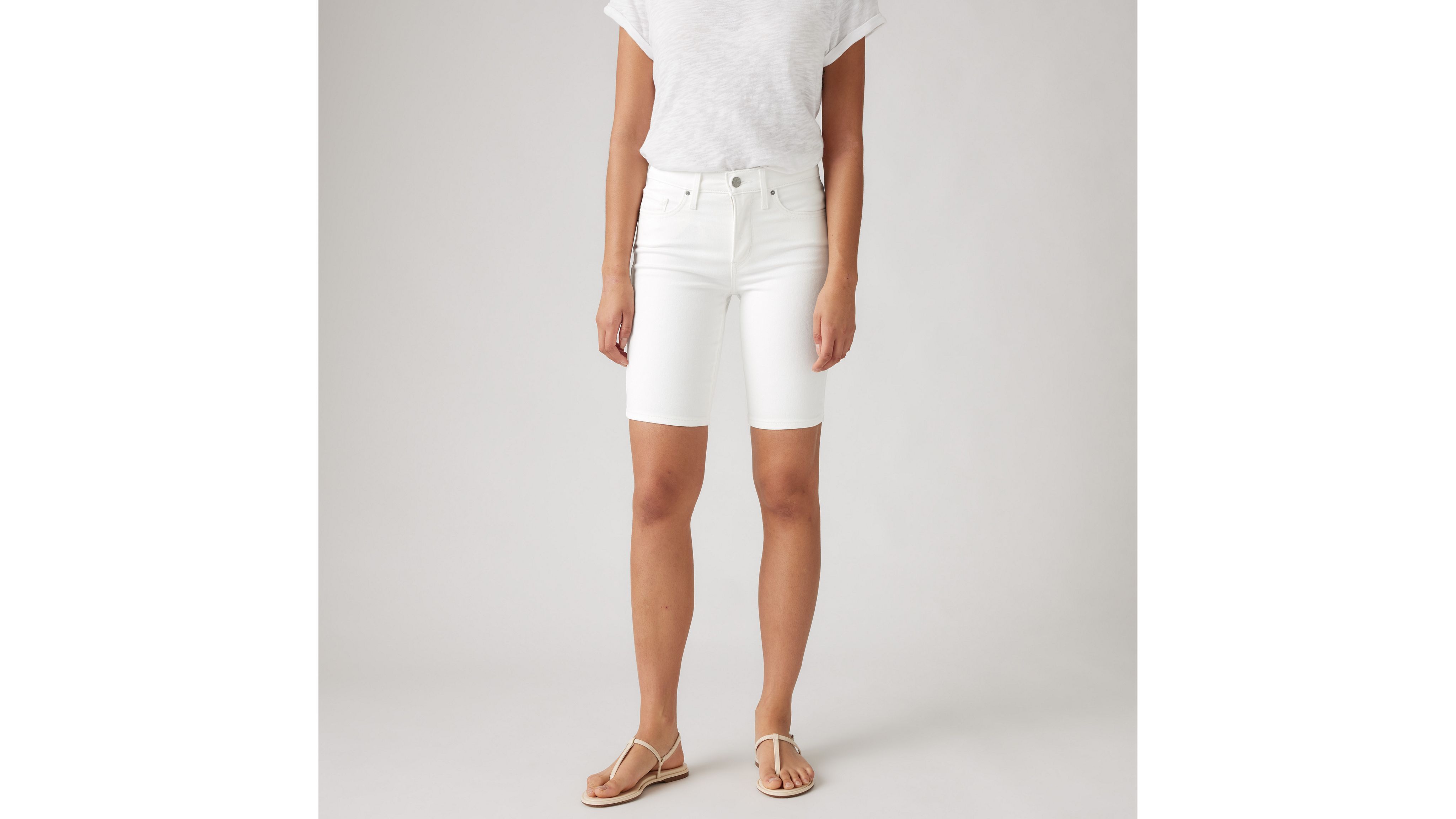 LEVI'S SHAPING BERMUDA WOMEN'S SHORTS 34 