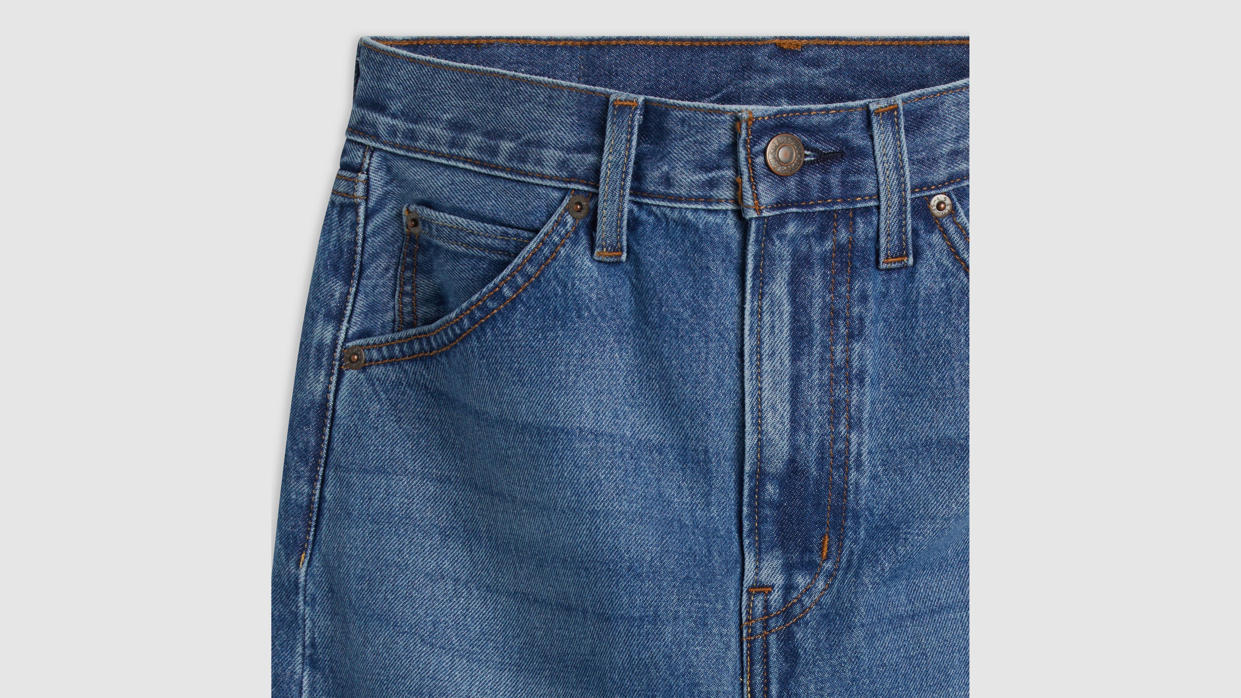 High Rise Rok Met Split - Blauw | Levi's® NL