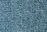 Review Time - Blue - High Rise Back Slit Skirt