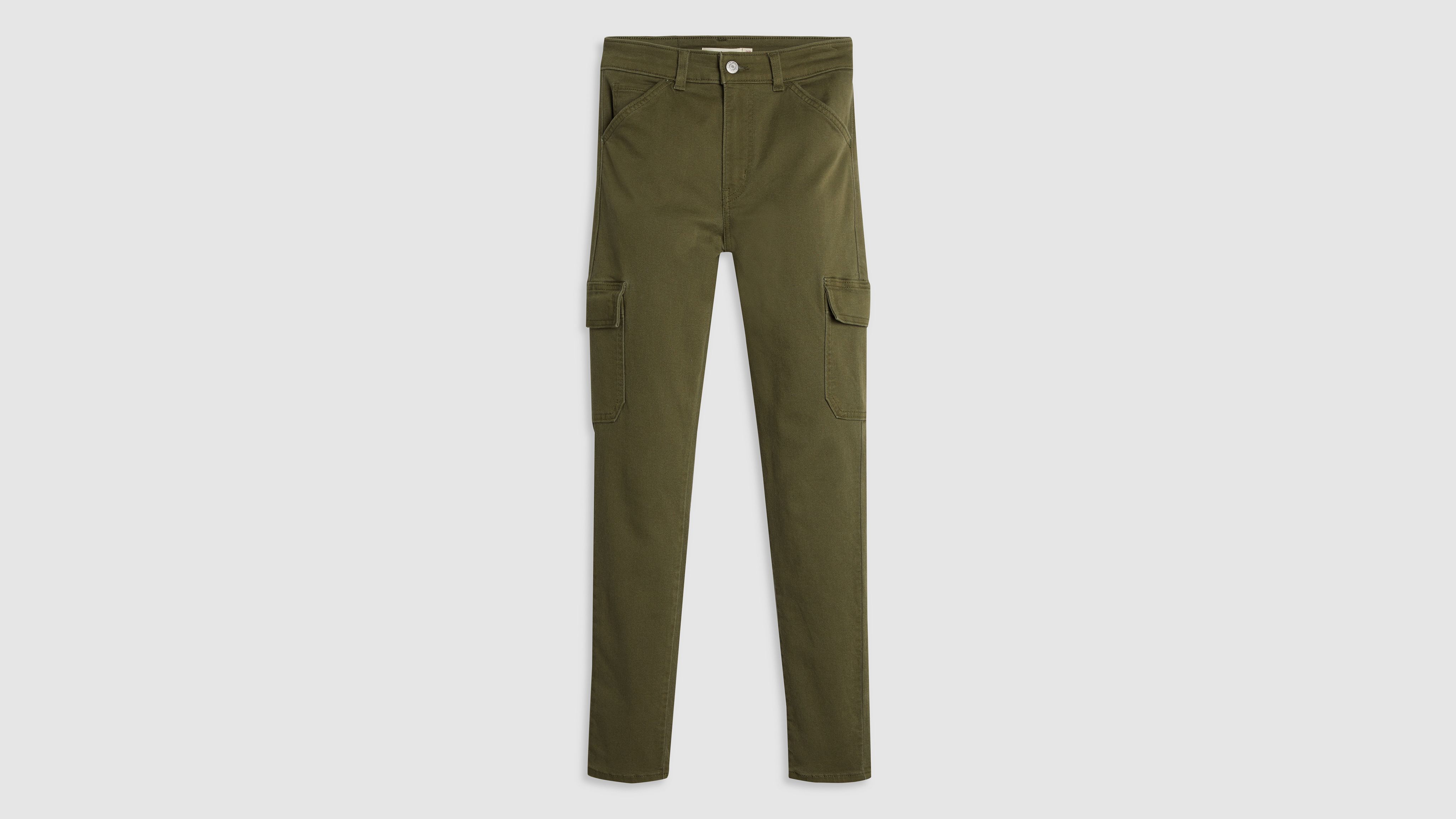 新品 Russeluno SKINNY CARGO PANTS (4/M)　Ⓗ 721 High Rise Skinny Cargo Women's Jeans - Green | Levi's® US