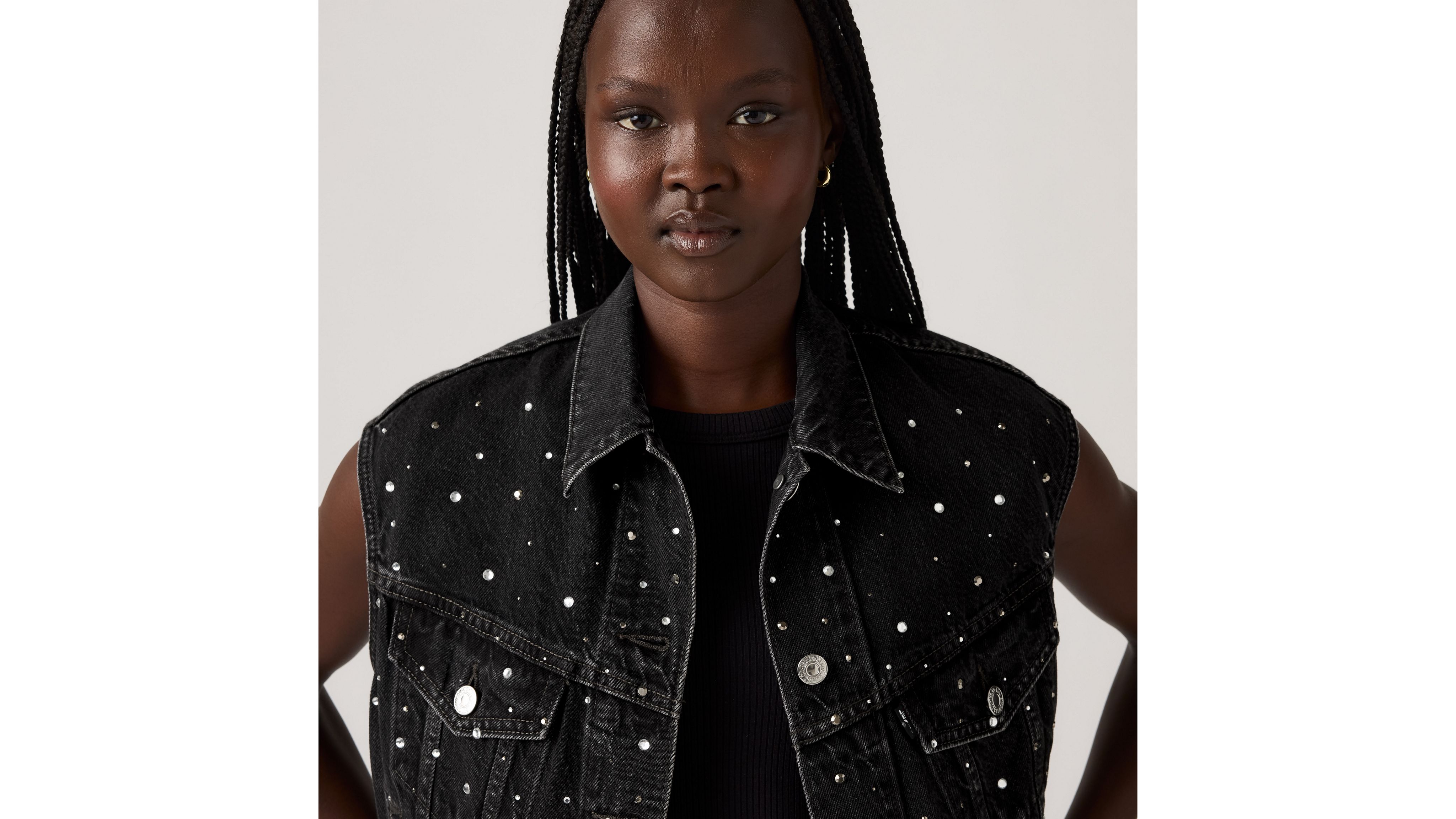 Chaleco Trucker Shrunken '90s 4