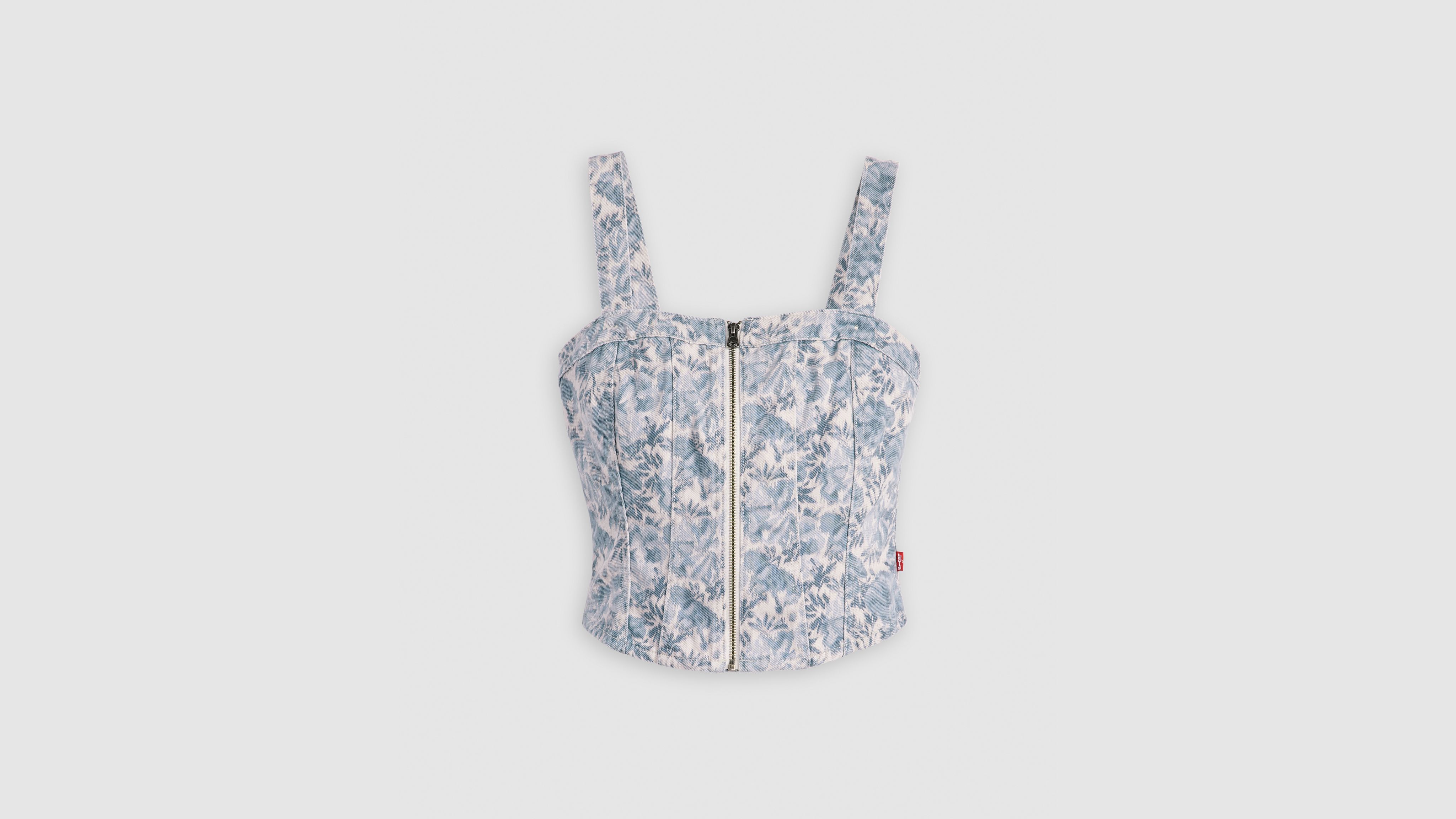 Ameri（アメリ）の「LACE UTILITY BUSTIER（キャミソール）」 - WEAR