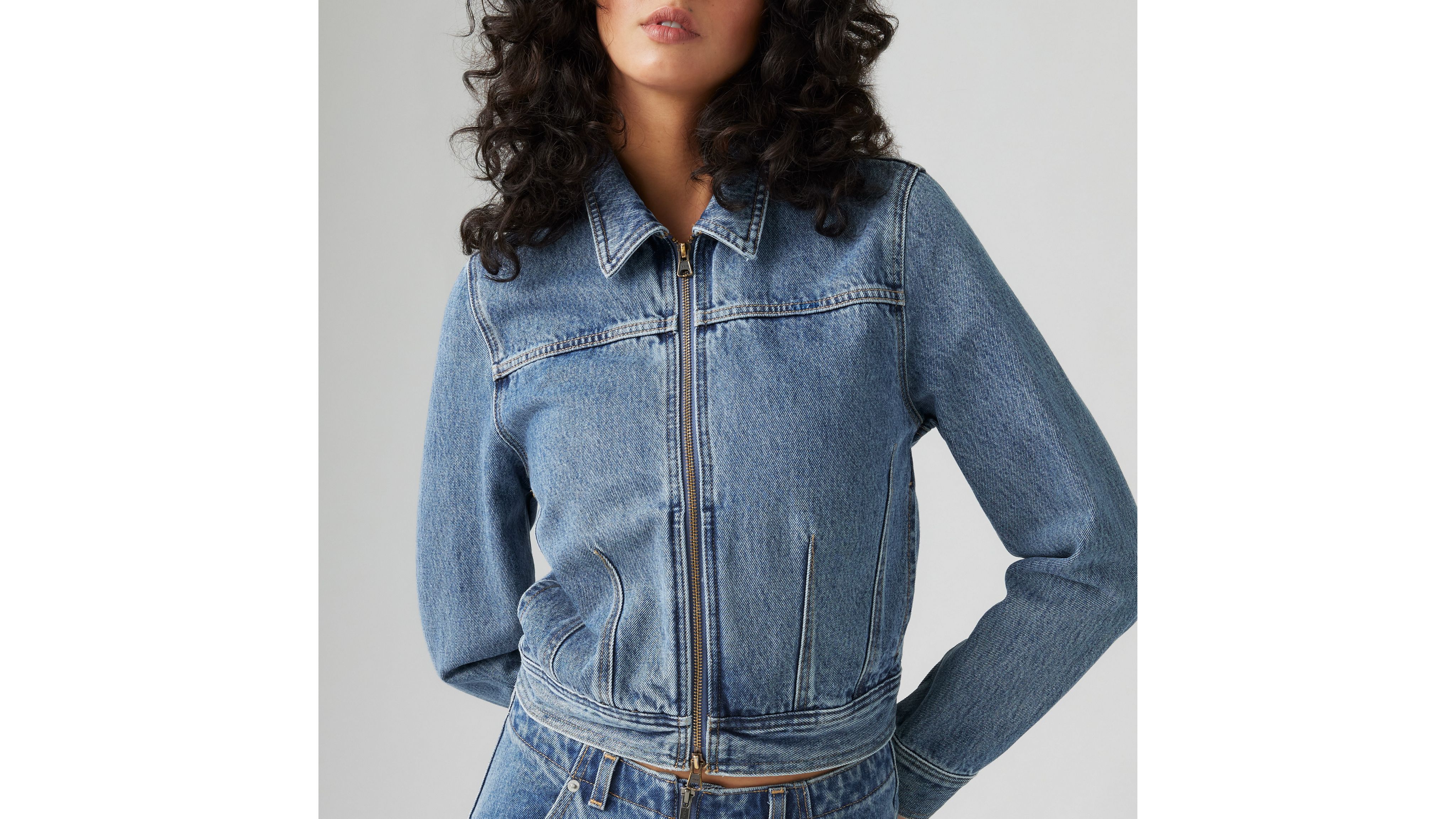 Levi's Dart Trucker Jacket In Treat Yourself Truck