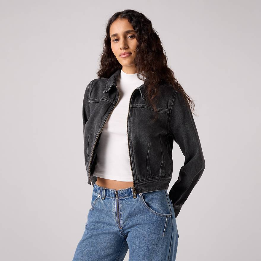 Xs Dart Trucker Jacket - Black | Levi's® US Xs Dart Trucker Jacket - Black | Levi's® US