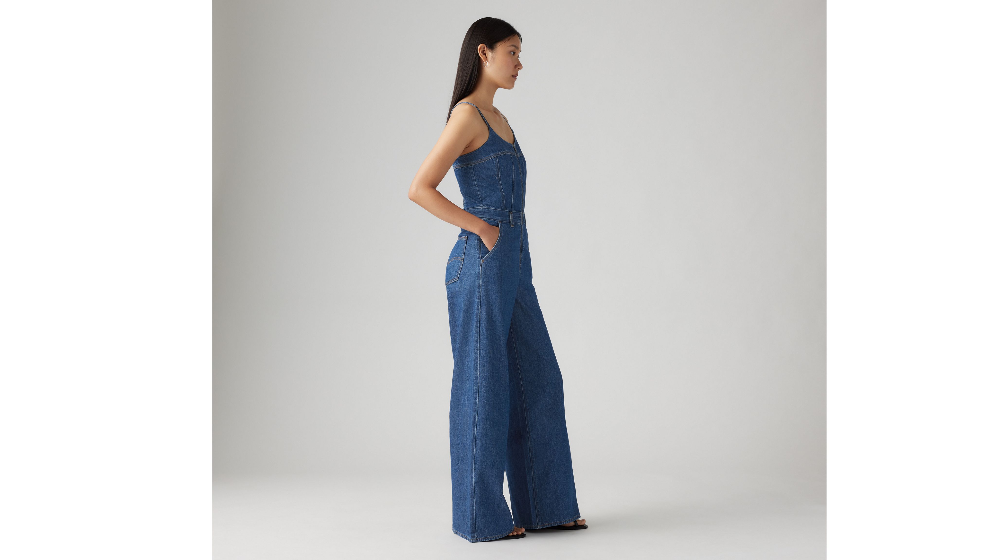 Bustier Jumpsuit - Dark Wash | Levi's® US