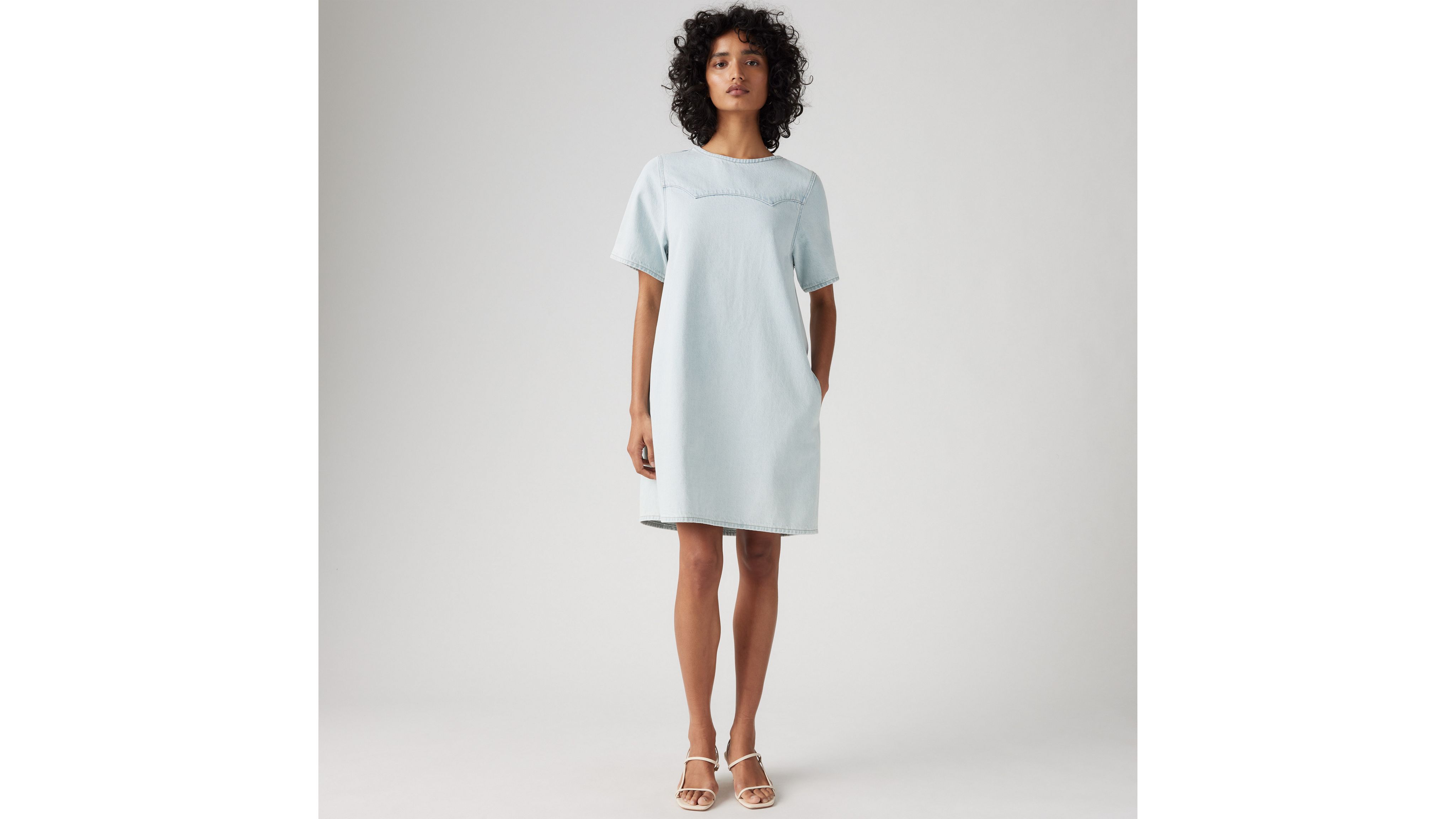 LEVI'S DENIM TEE DRESS 