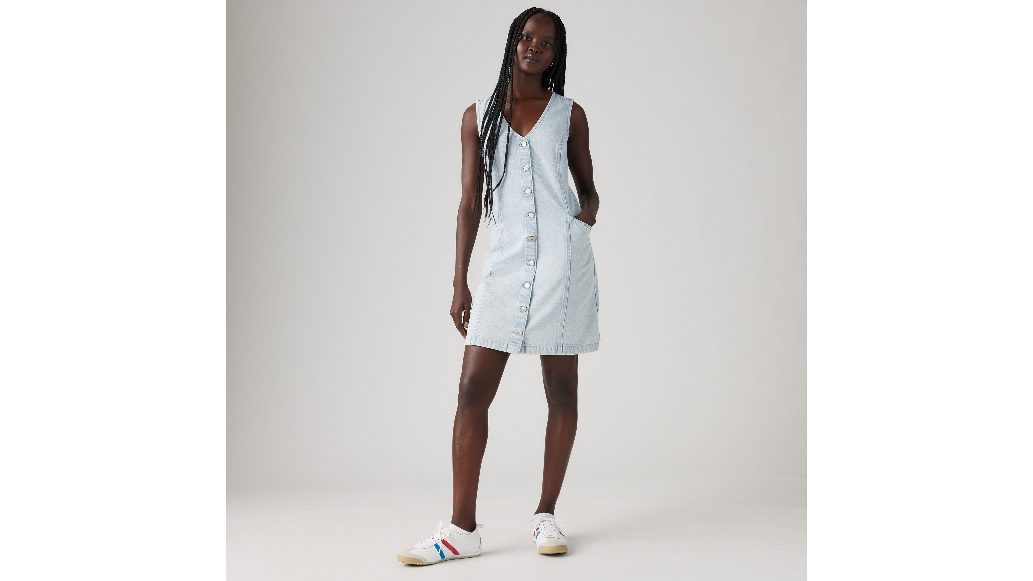 Levi's Vianna Vest Dress In Never Going To Change