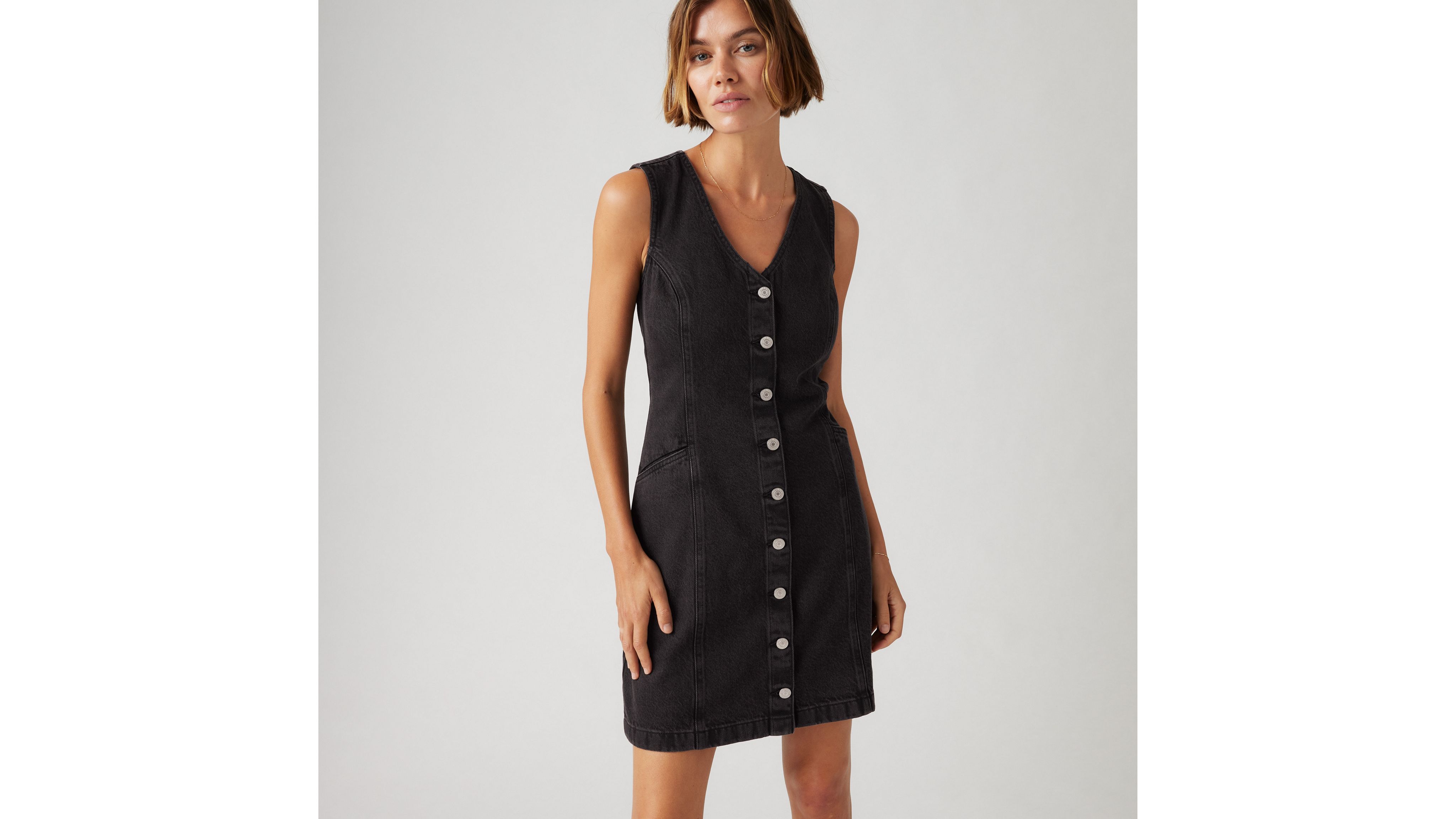 Levi's Vianna Vest Dress In Capturing Moments