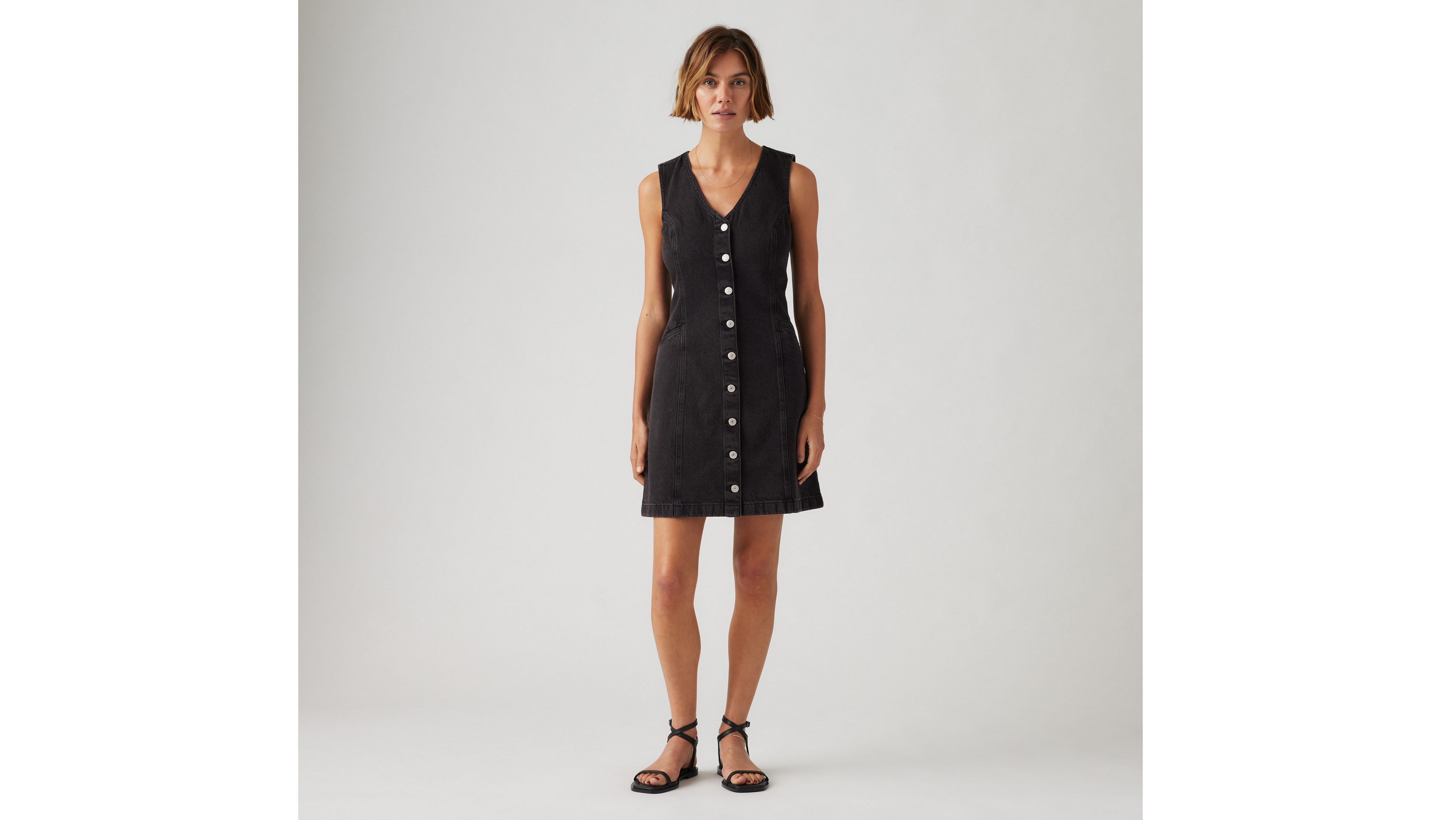 Levi's Vianna Vest Dress In Capturing Moments
