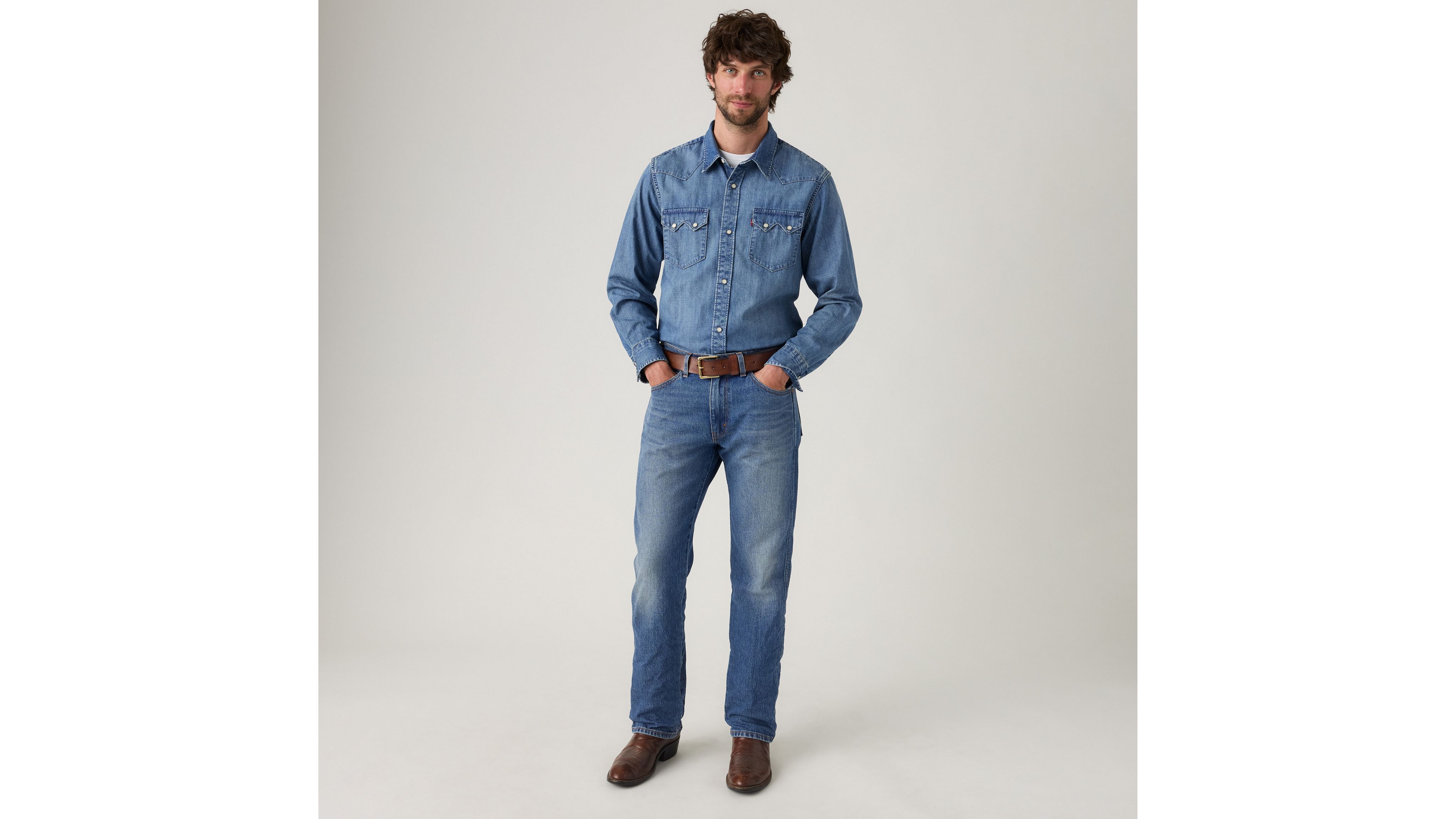 557™ Western Straight Jeans 8