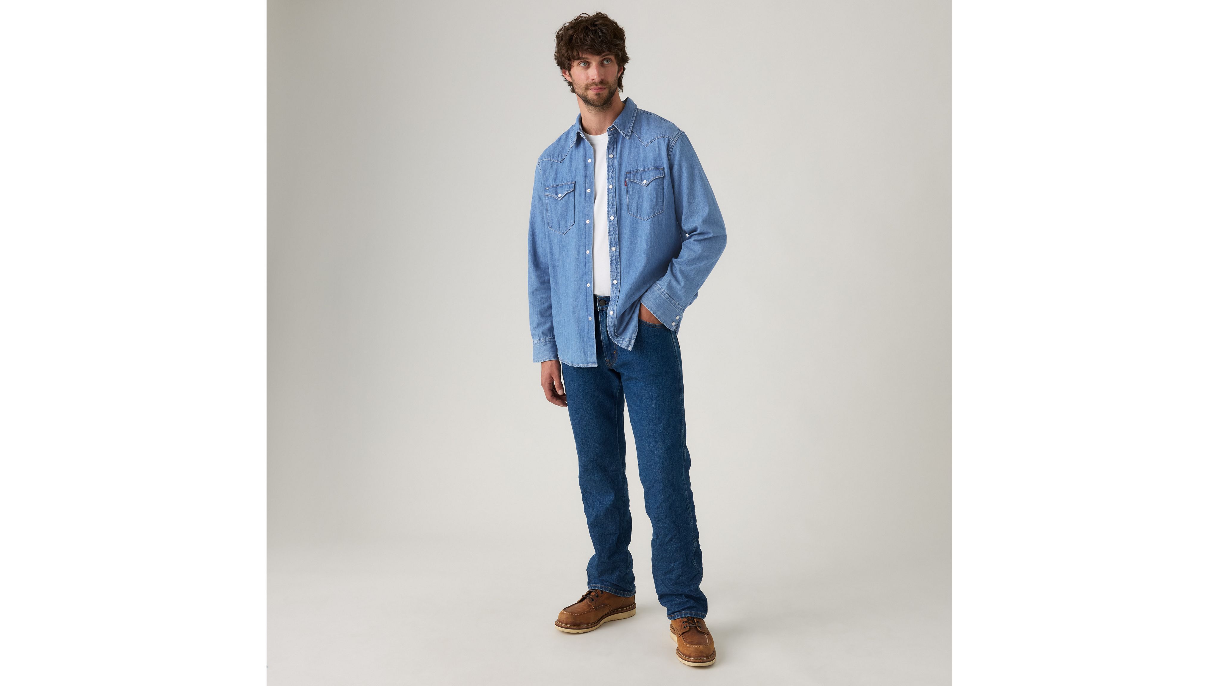 557™ Western Straight Jeans 6