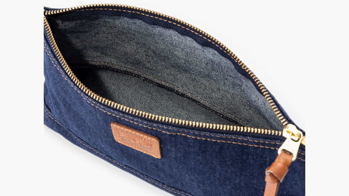 Denim Pouch — Denim - Dark Wash