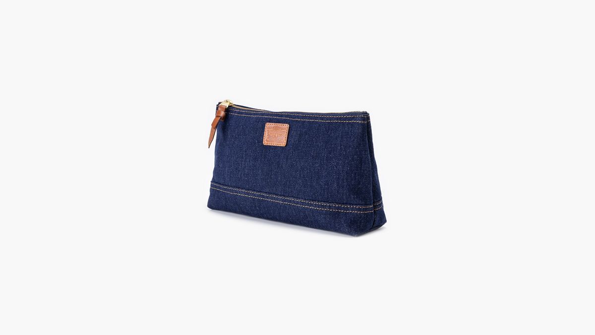 Denim Pouch — Denim - Dark Wash