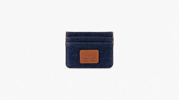 Denim Card Case — Denim - Dark Wash