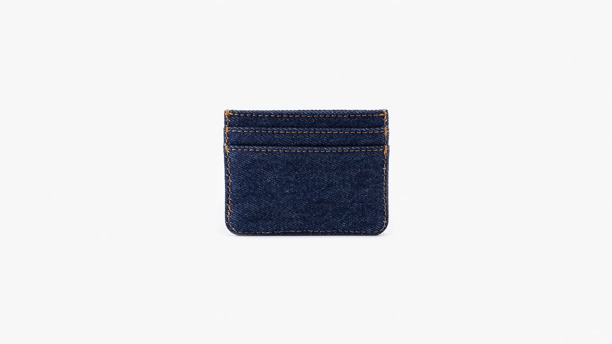 Denim Card Case — Denim - Dark Wash