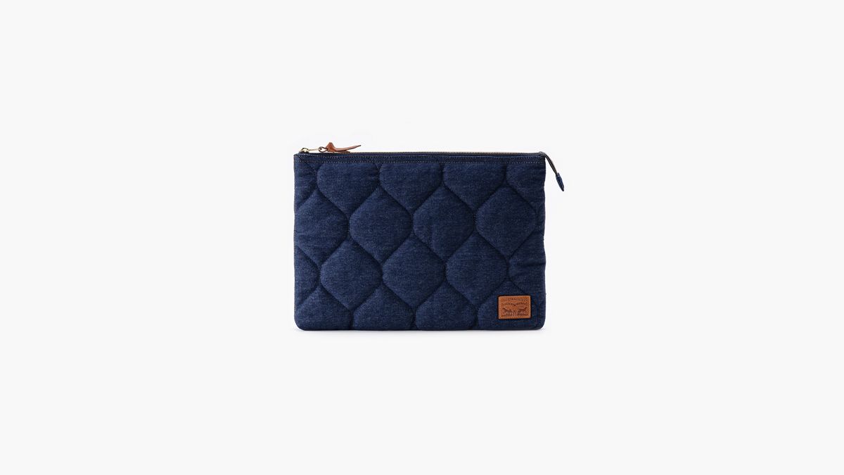 Denim Laptop Sleeve — Denim - Dark Wash